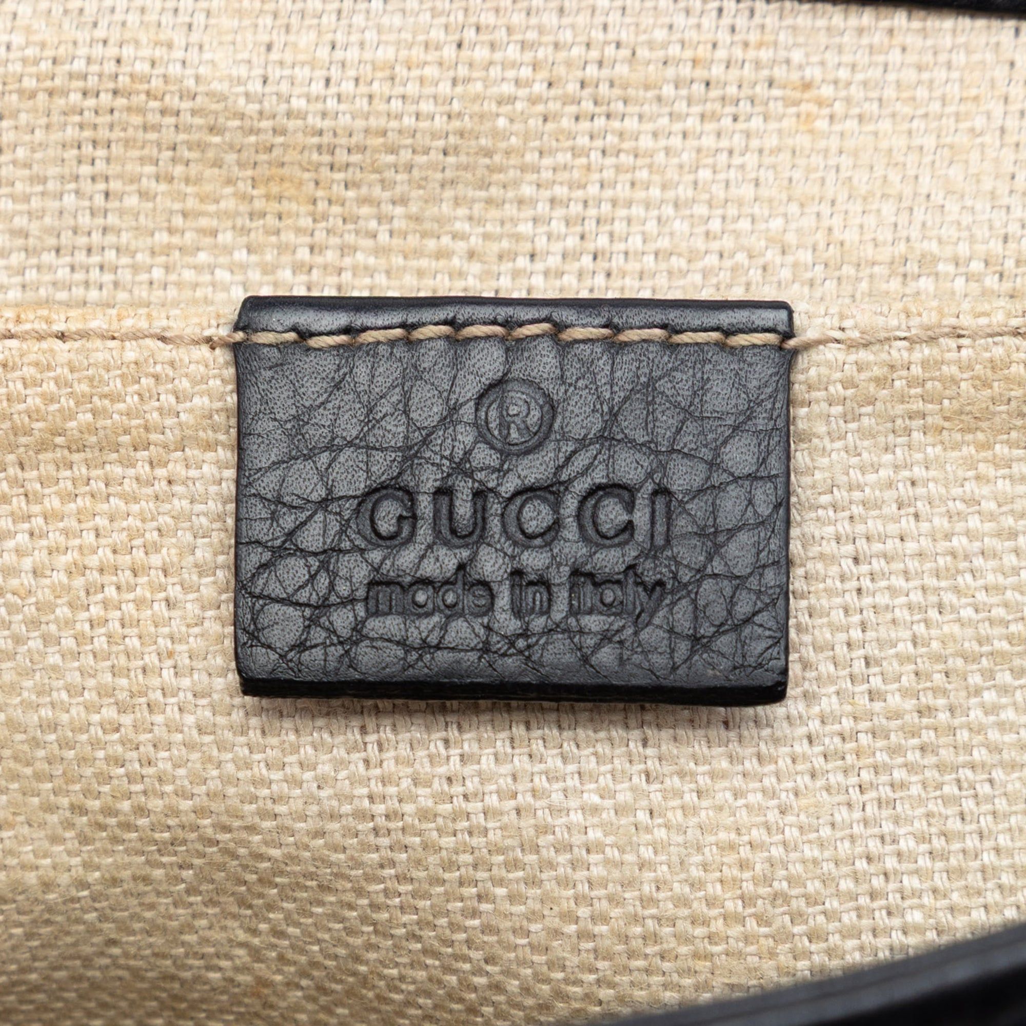 Gucci Pebbled Leather Greenwich Clutch with Chain Size ONE SIZE - 5 Thumbnail