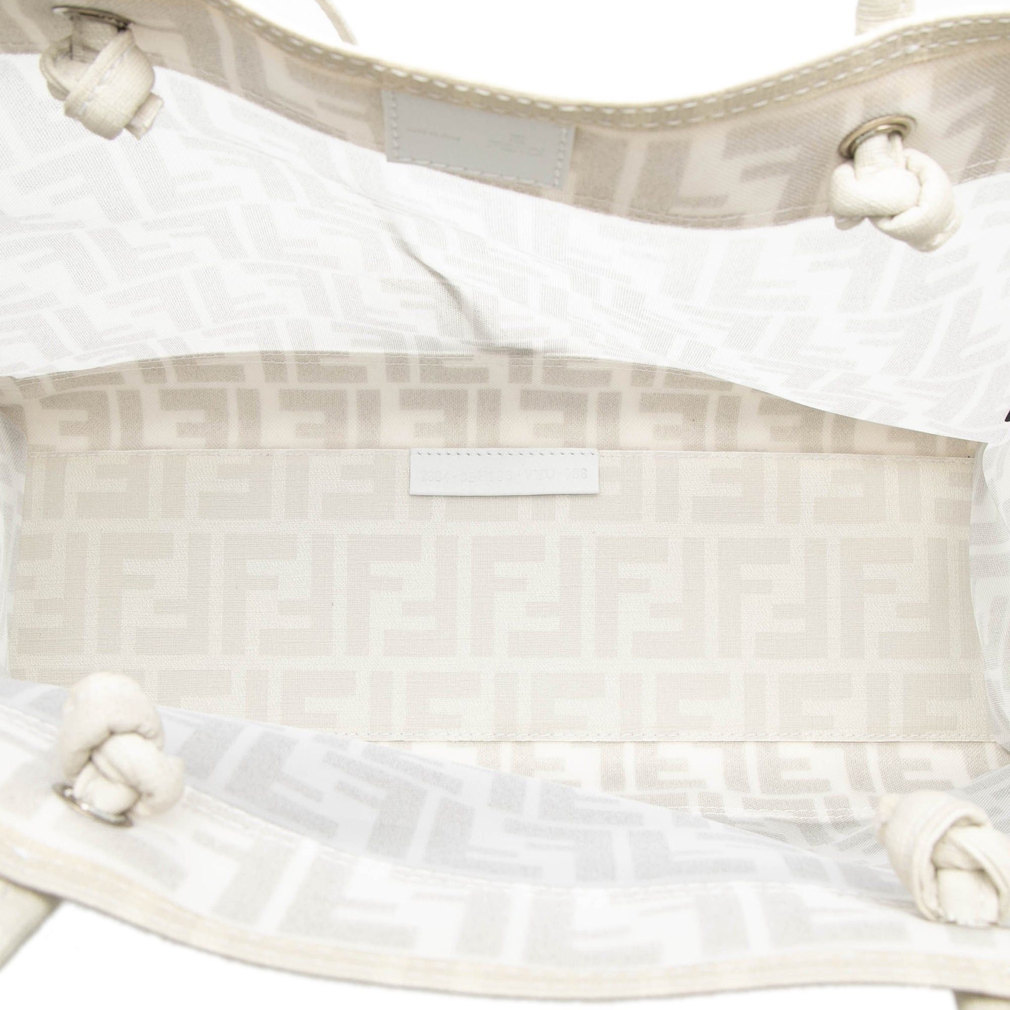 Fendi Coated Canvas Trimmed Zucca Mesh Tote Size ONE SIZE - 4 Thumbnail