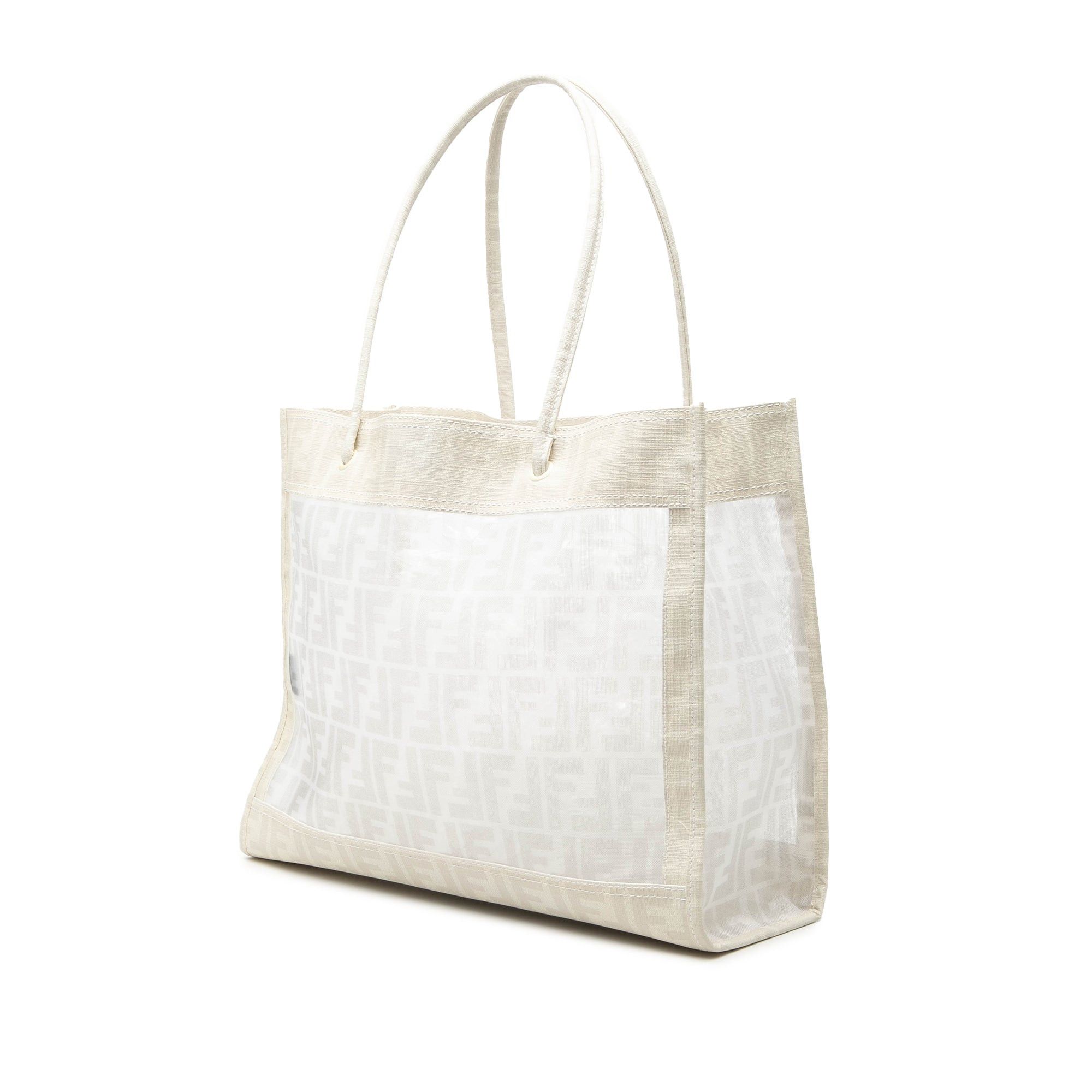 Fendi Coated Canvas Trimmed Zucca Mesh Tote Size ONE SIZE - 2 Thumbnail