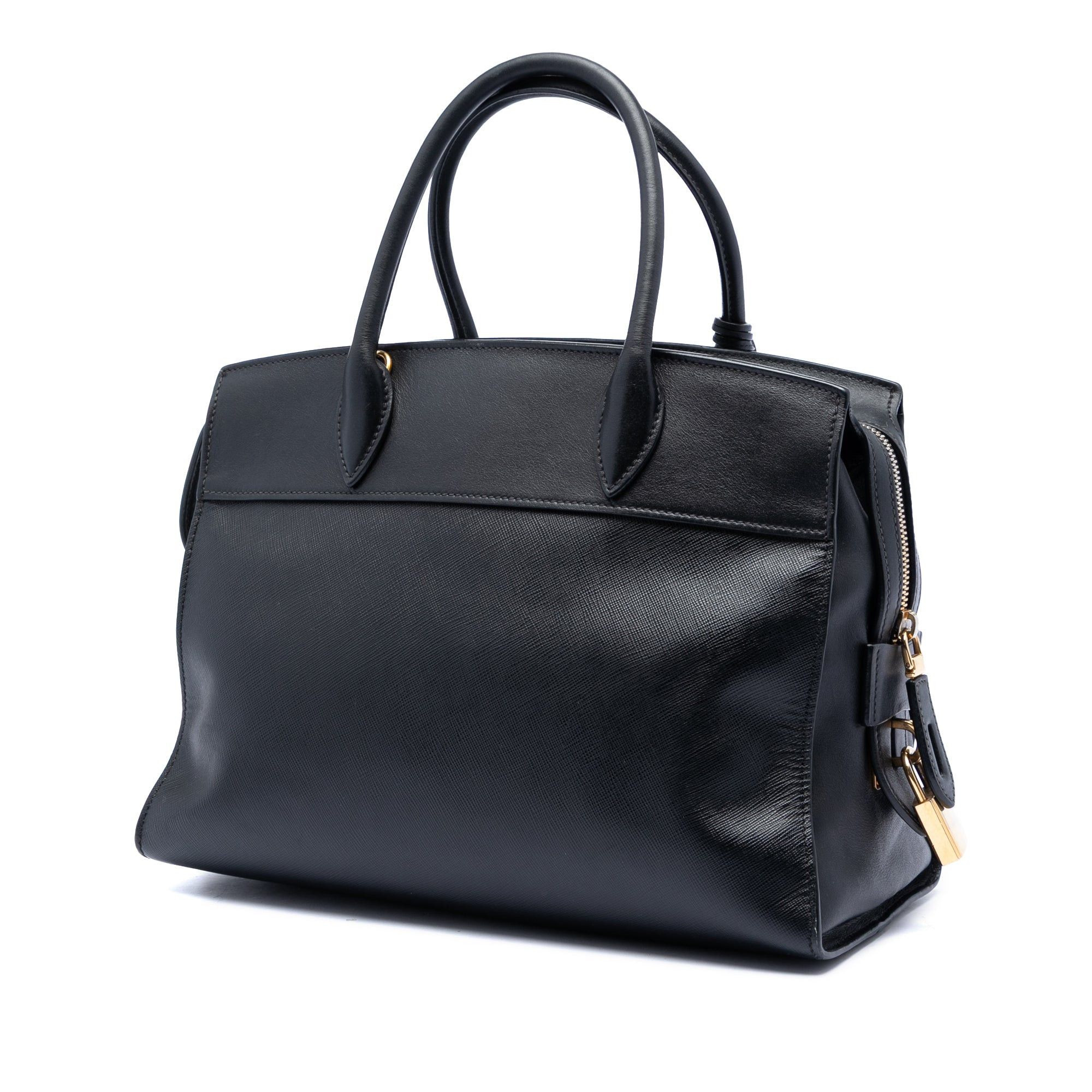 Prada Saffiano and City Calf Esplanade Satchel Size ONE SIZE - 2 Thumbnail