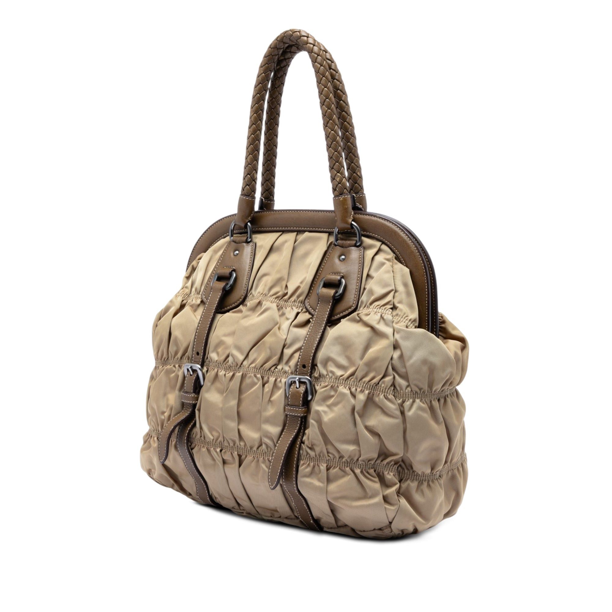 Prada Tessuto Gaufre Frame Tote Size ONE SIZE - 2 Thumbnail
