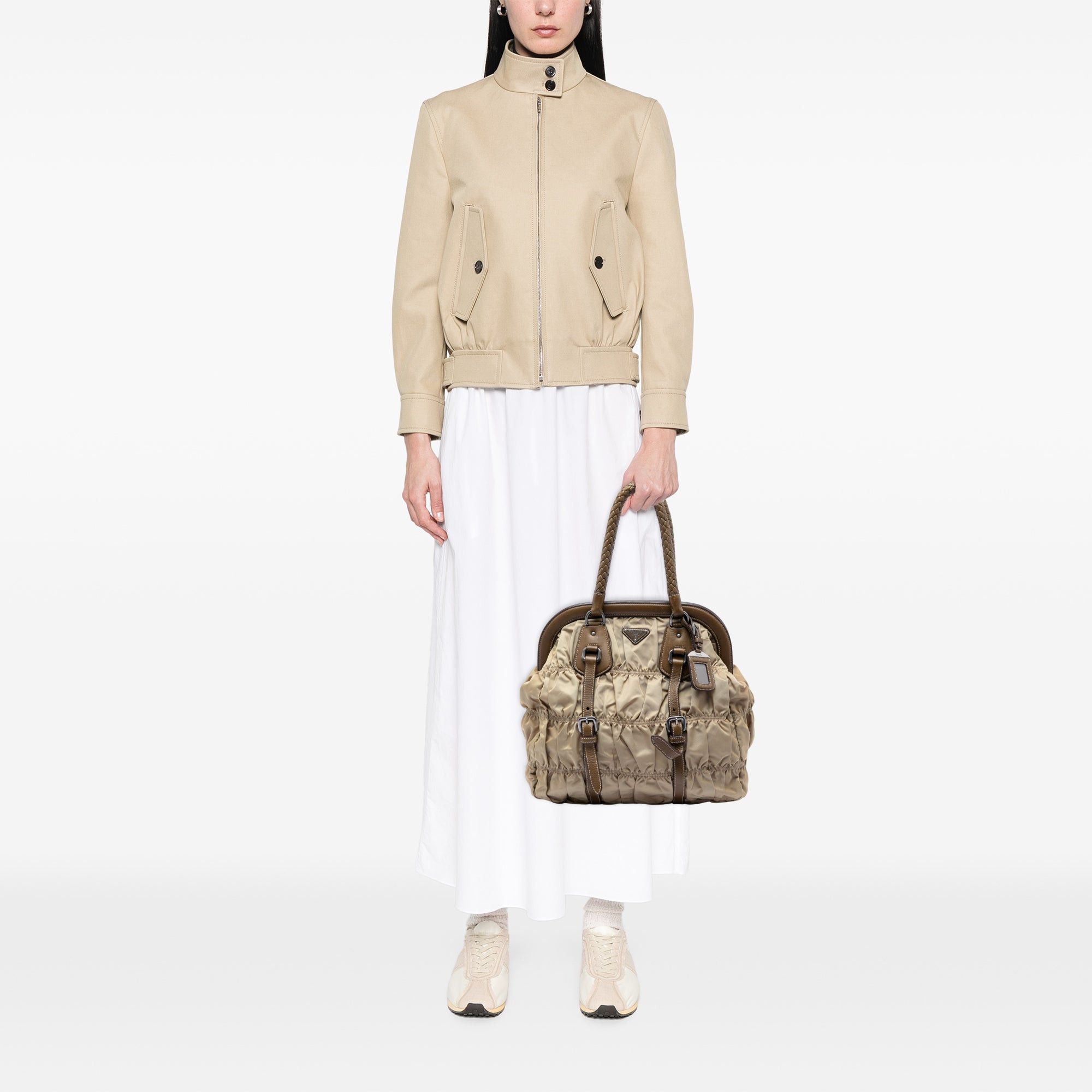 Prada Tessuto Gaufre Frame Tote Size ONE SIZE - 6 Thumbnail