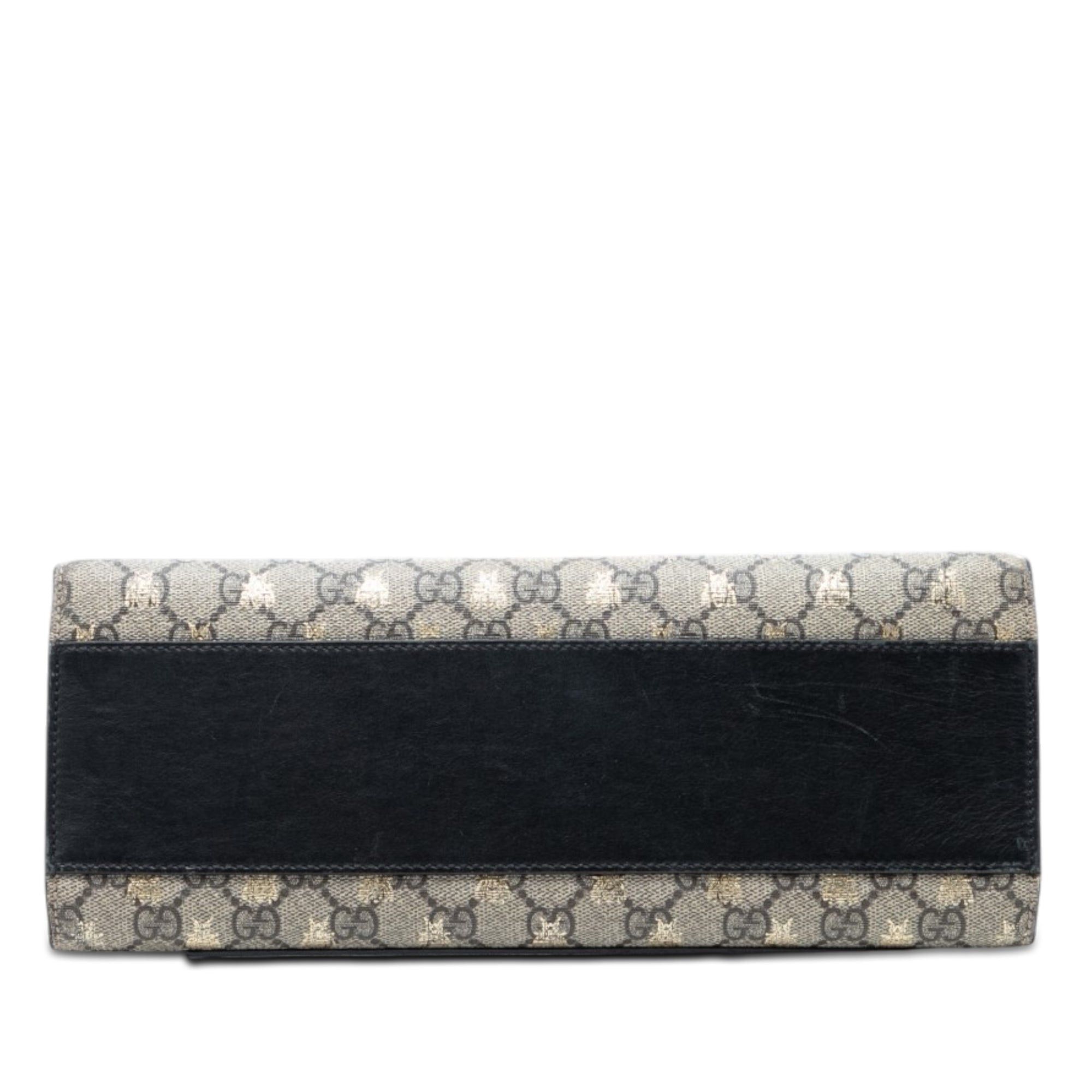 Gucci Medium GG Supreme Bee Padlock Shoulder Bag Size ONE SIZE - 3 Thumbnail