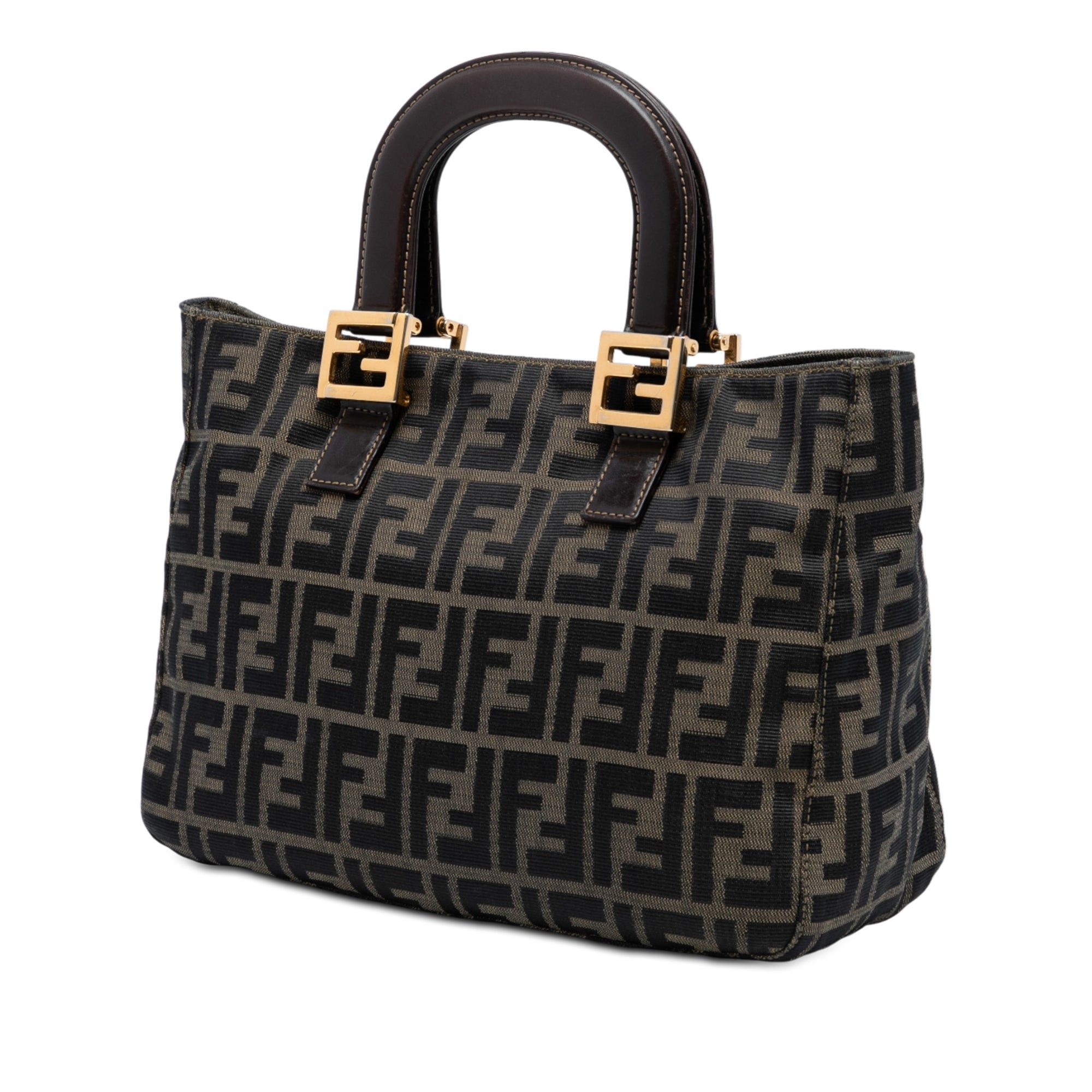Fendi Small Zucca Canvas Twins Tote Size ONE SIZE - 2 Thumbnail