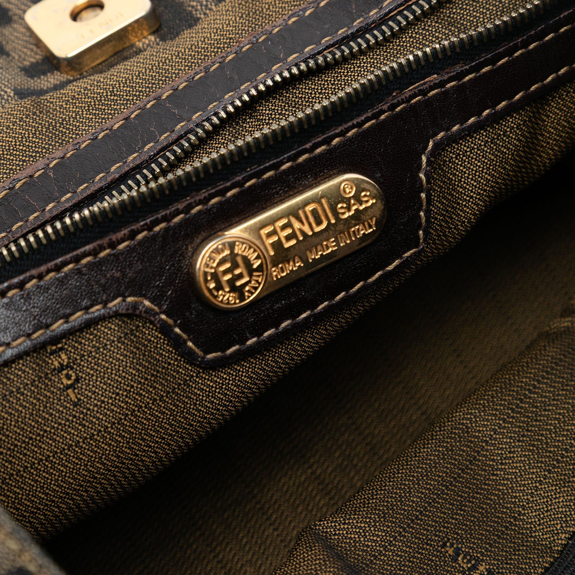 Fendi Small Zucca Canvas Twins Tote Size ONE SIZE - 5 Thumbnail