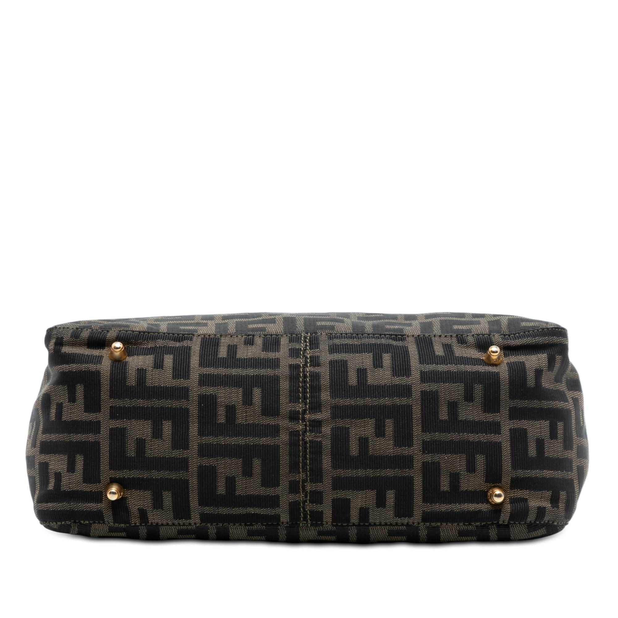 Fendi Small Zucca Canvas Twins Tote Size ONE SIZE - 3 Thumbnail