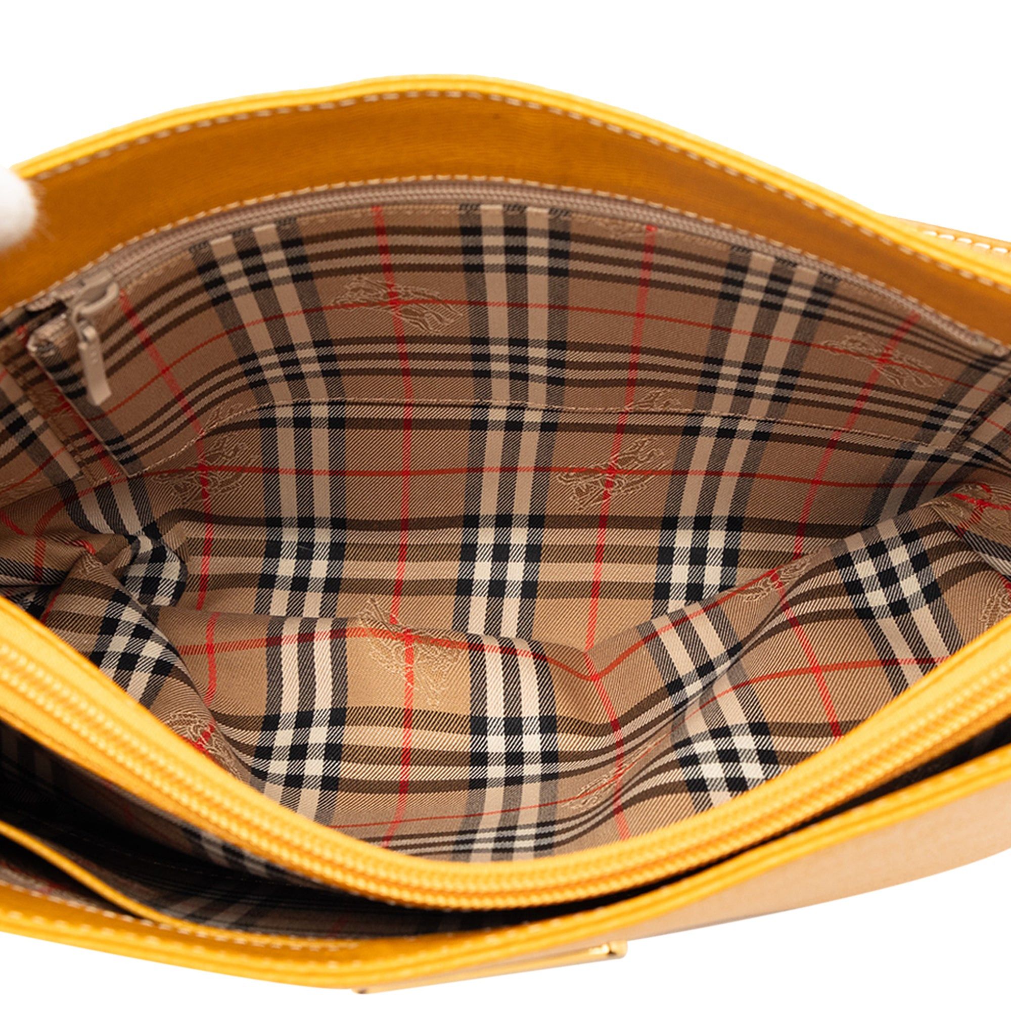 Burberry Leather Shoulder Bag Size ONE SIZE - 4 Thumbnail