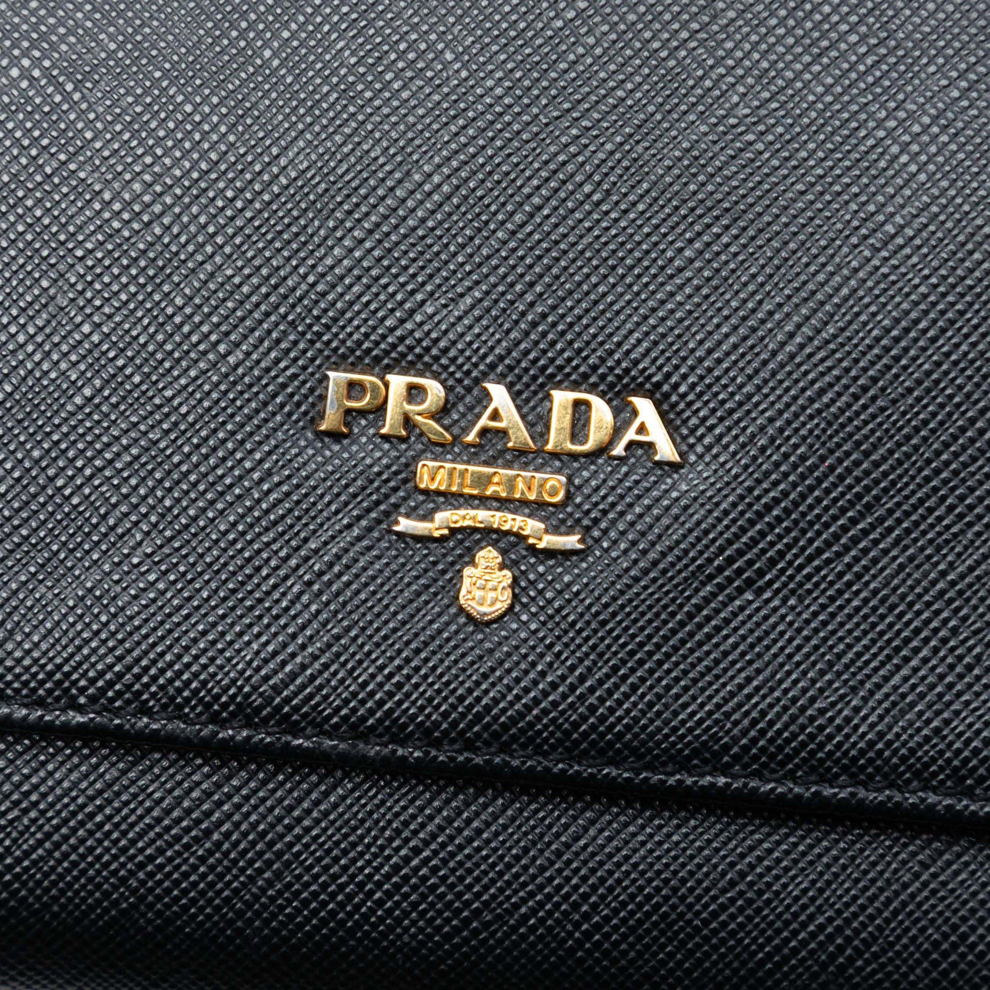 Prada Saffiano Wallet On Chain Size ONE SIZE - 5 Thumbnail