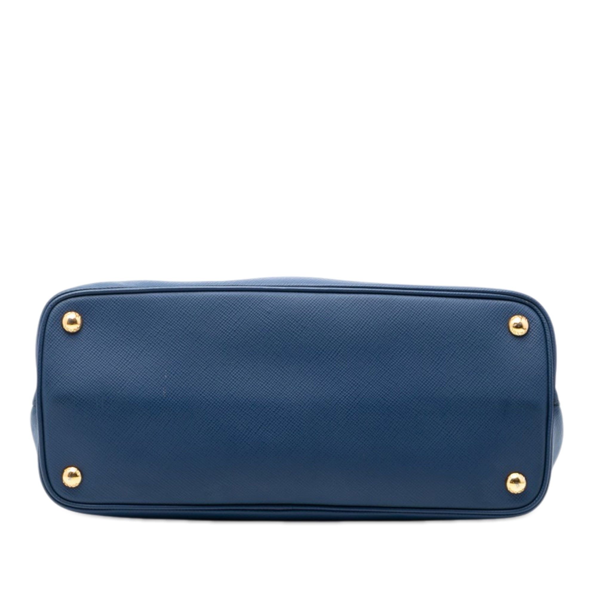 Prada Medium Saffiano Cuir Double Satchel Size ONE SIZE - 3 Thumbnail