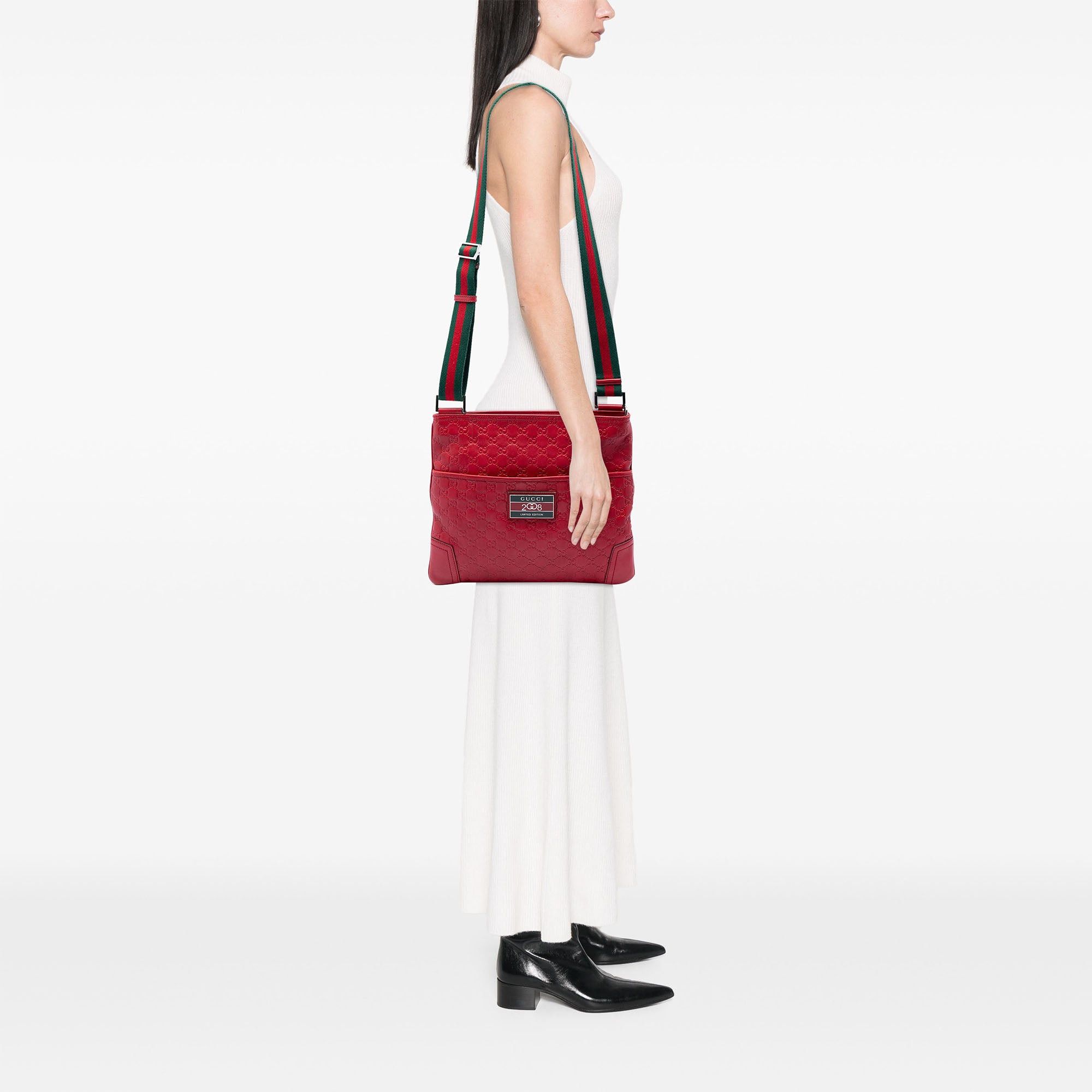 Gucci Beijing Olympics Edition Guccissima Web Crossbody Size ONE SIZE - 7 Thumbnail