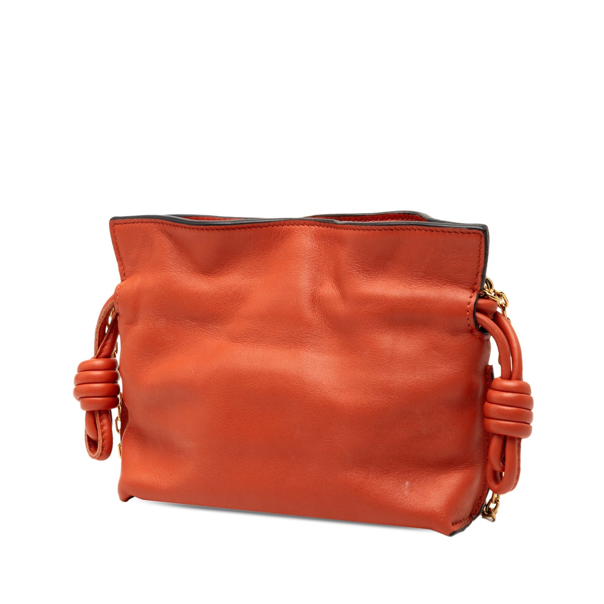 Loewe Nano Leather Flamenco Knot Chain Crossbody Size ONE SIZE - 2 Thumbnail