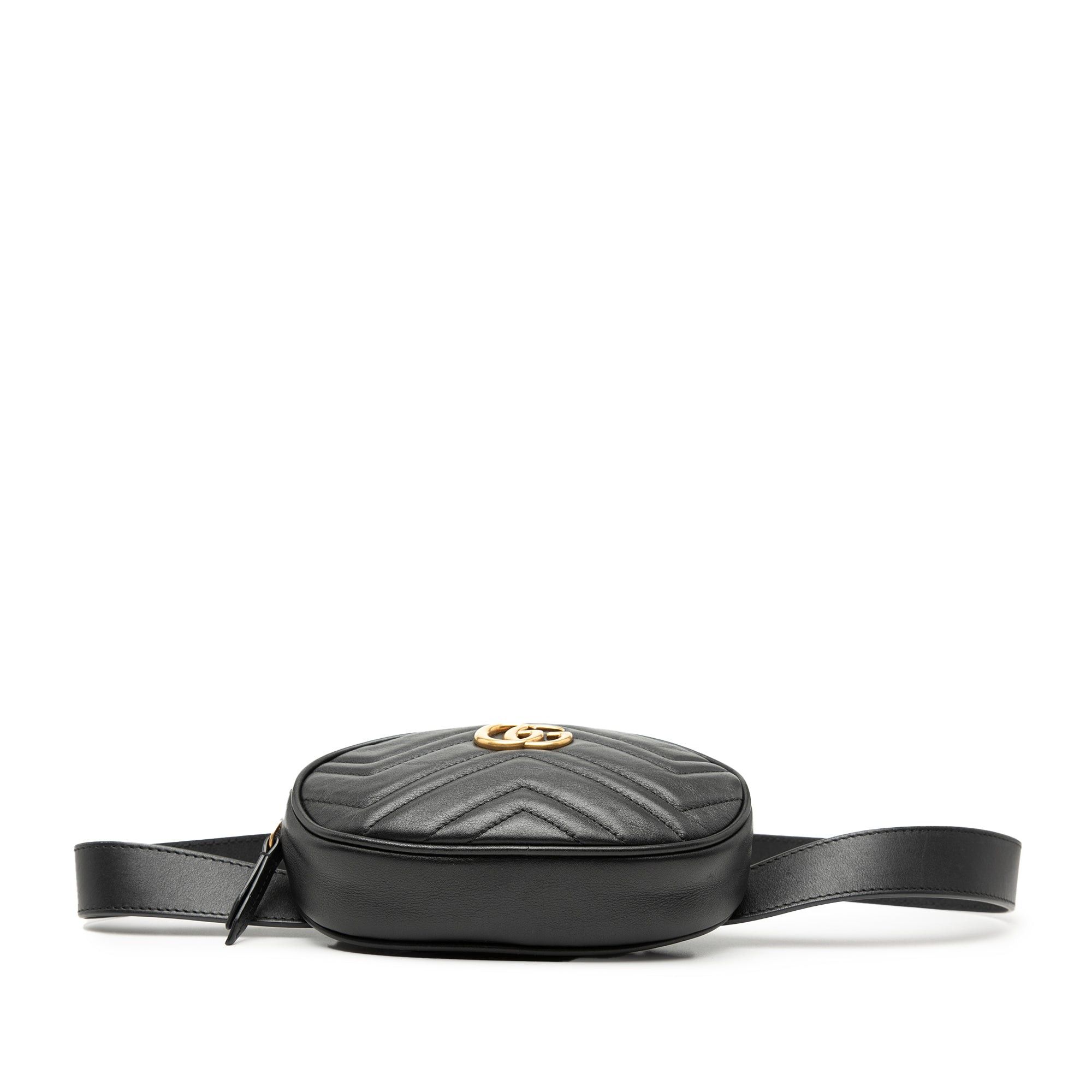 Gucci GG Marmont Matelasse Leather Belt Bag Size ONE SIZE - 3 Thumbnail