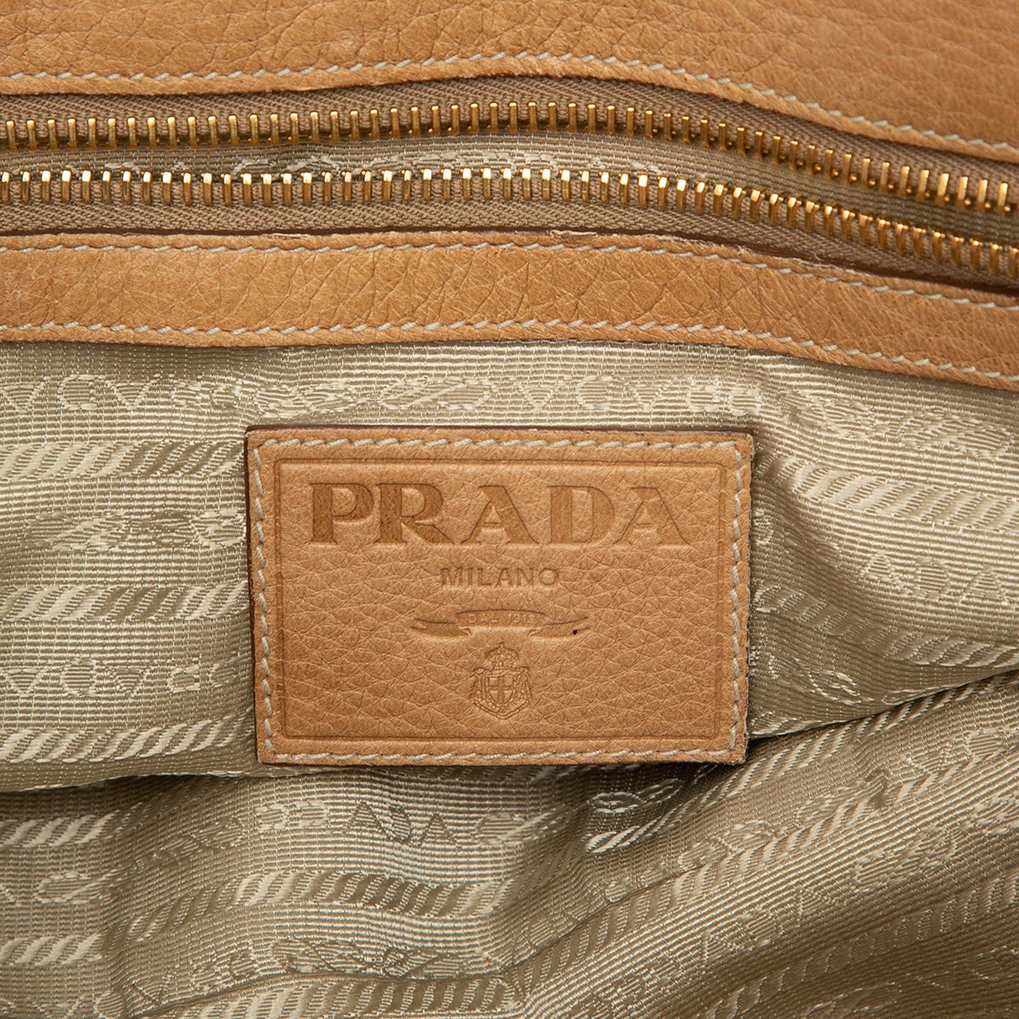 Prada Cervo Antik Shopping Satchel Size ONE SIZE - 5 Thumbnail