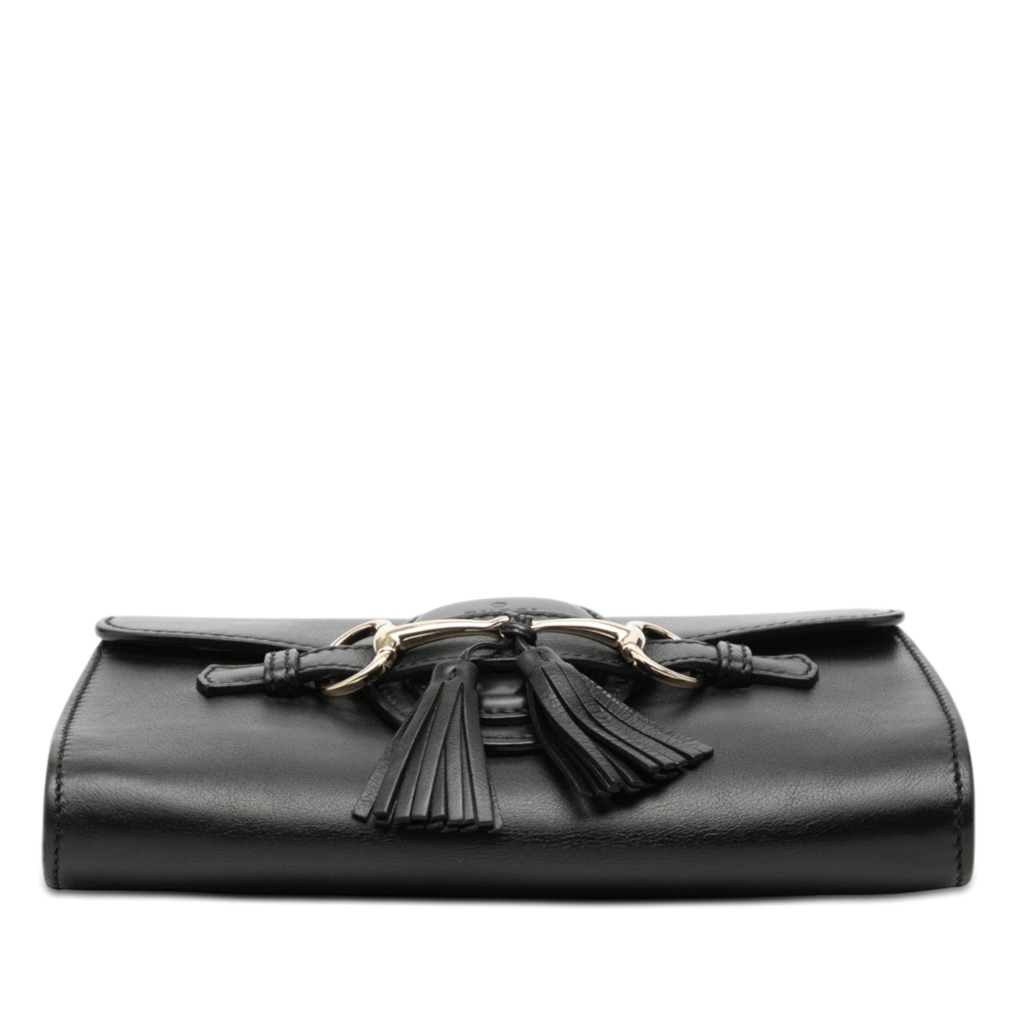 Gucci Small Leather Emily Shoulder Bag Size ONE SIZE - 3 Thumbnail