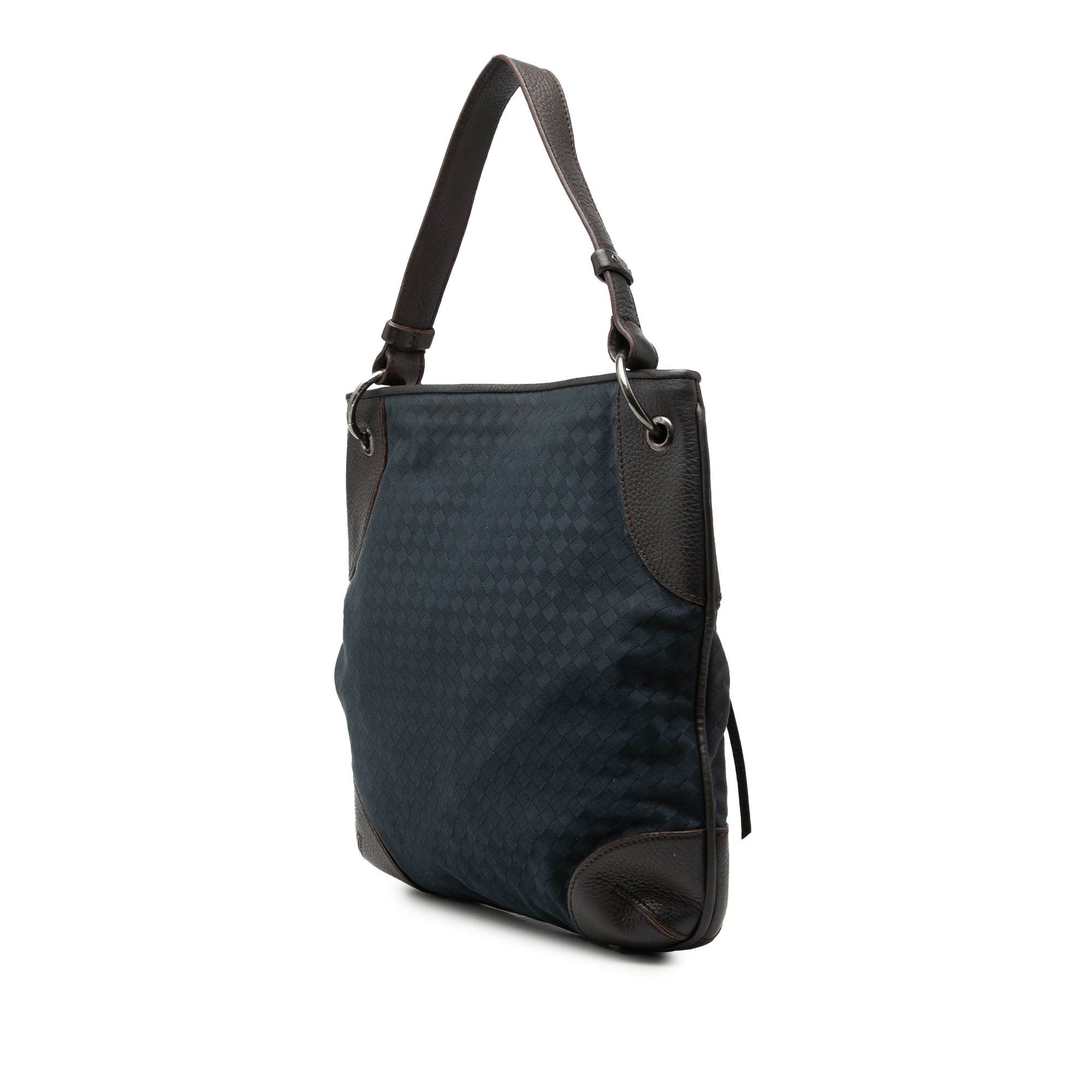 Bottega Veneta Intrecciato Canvas and Leather Hobo Size ONE SIZE - 2 Thumbnail