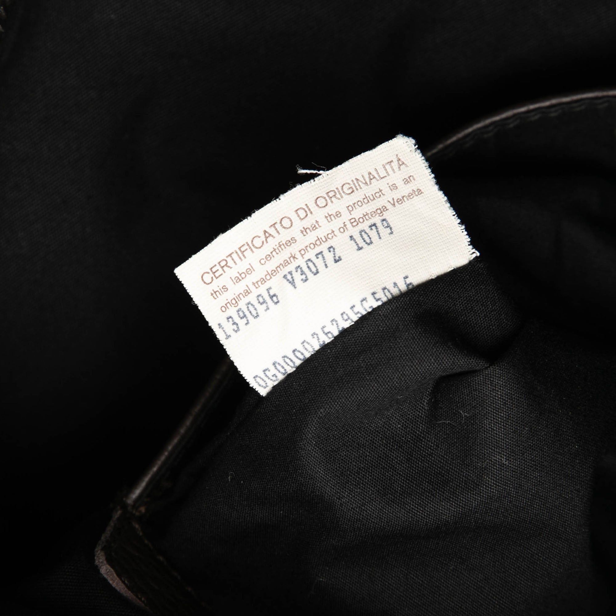 Bottega Veneta Intrecciato Canvas and Leather Hobo Size ONE SIZE - 6 Thumbnail