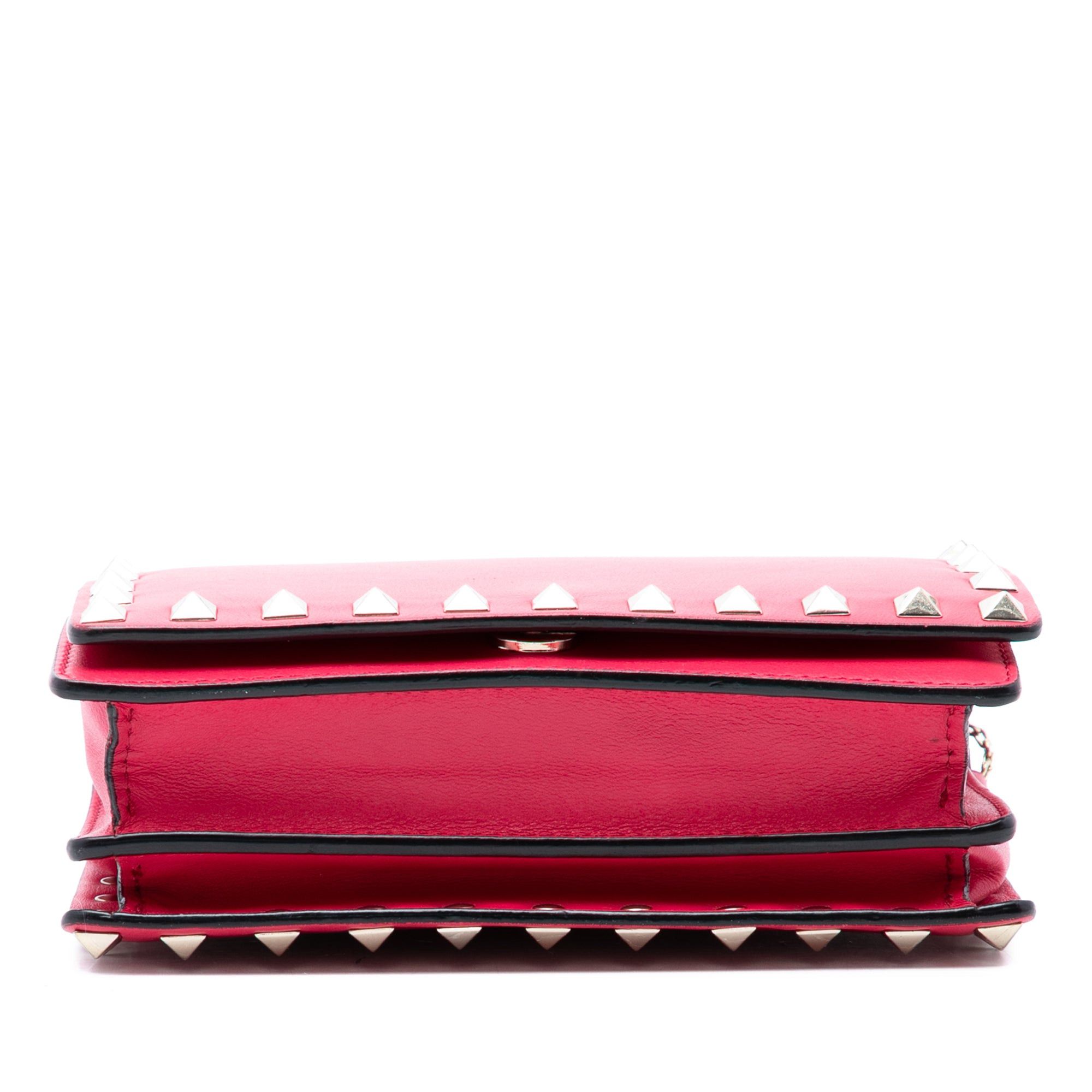 Valentino Leather Rockstud Chain Pouch Size ONE SIZE - 3 Thumbnail