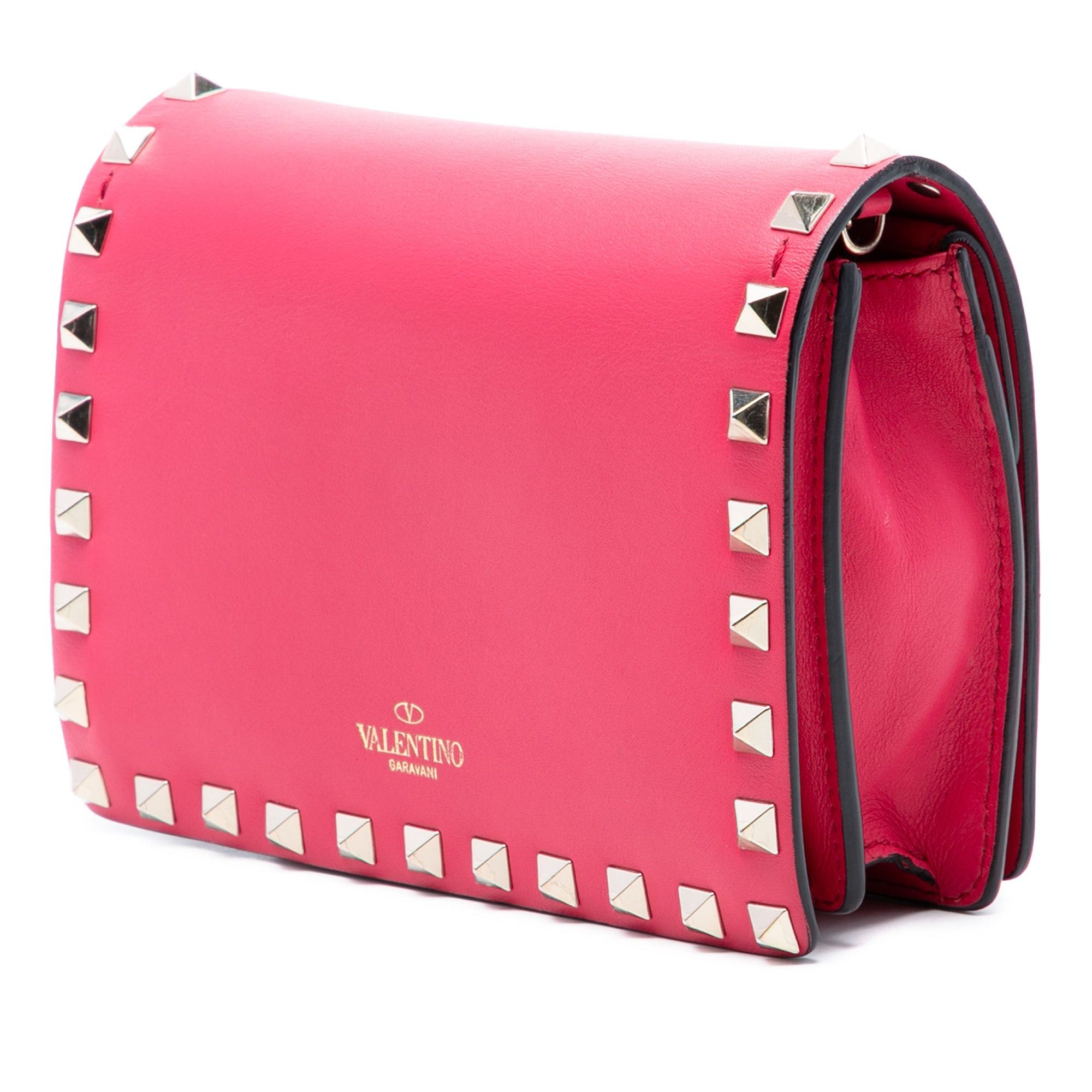 Valentino Leather Rockstud Chain Pouch Size ONE SIZE - 2 Thumbnail