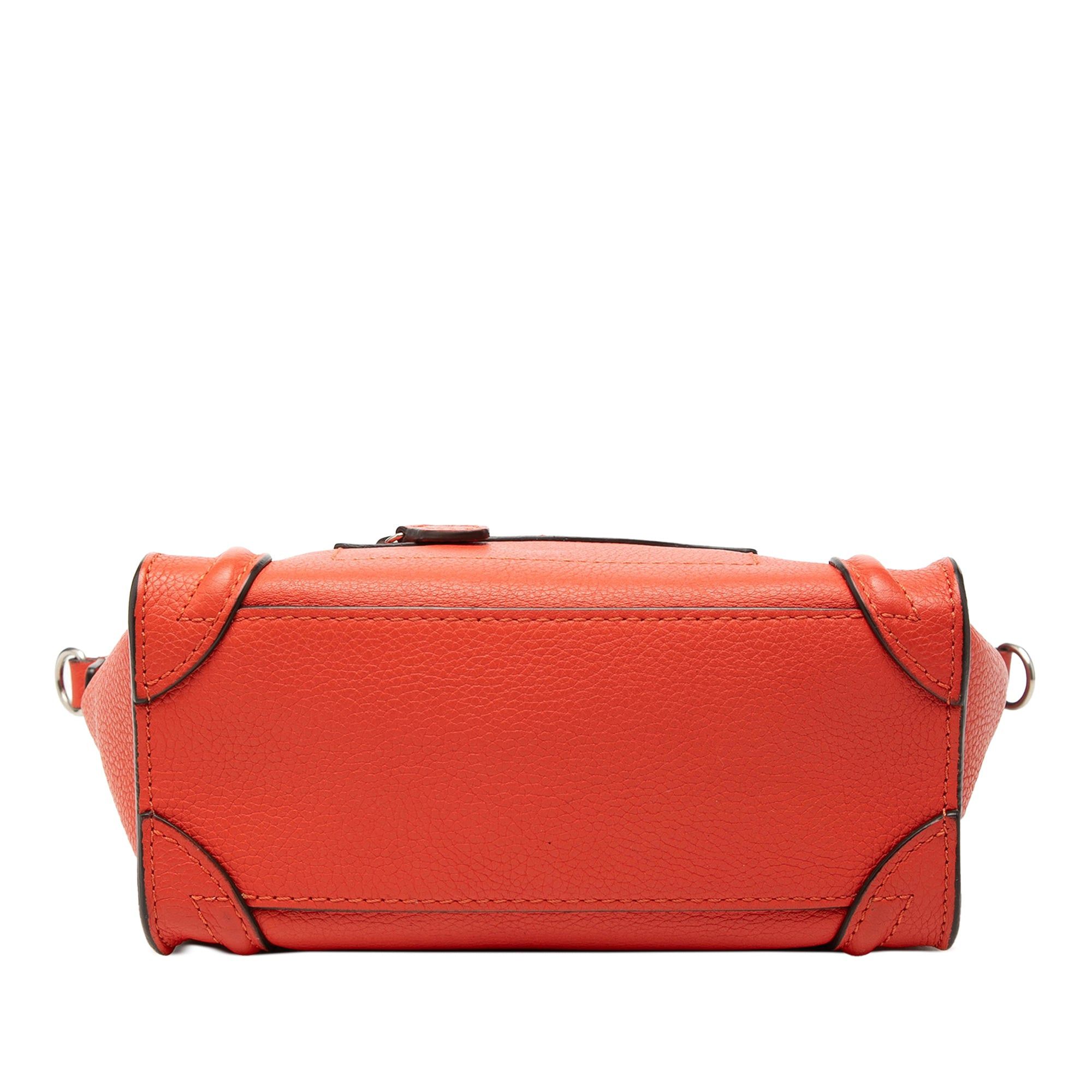 Celine Nano Leather Luggage Tote Size ONE SIZE - 3 Thumbnail