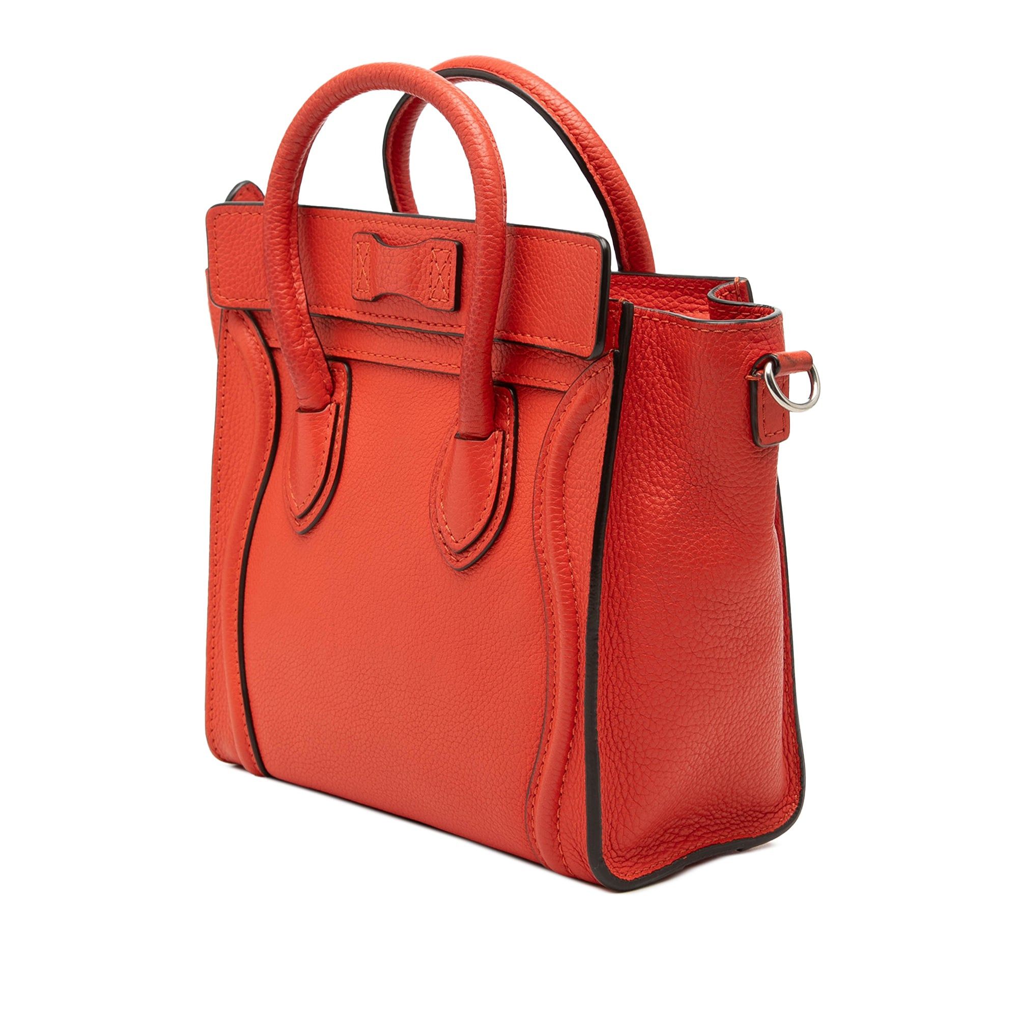 Celine Nano Leather Luggage Tote Size ONE SIZE - 2 Thumbnail