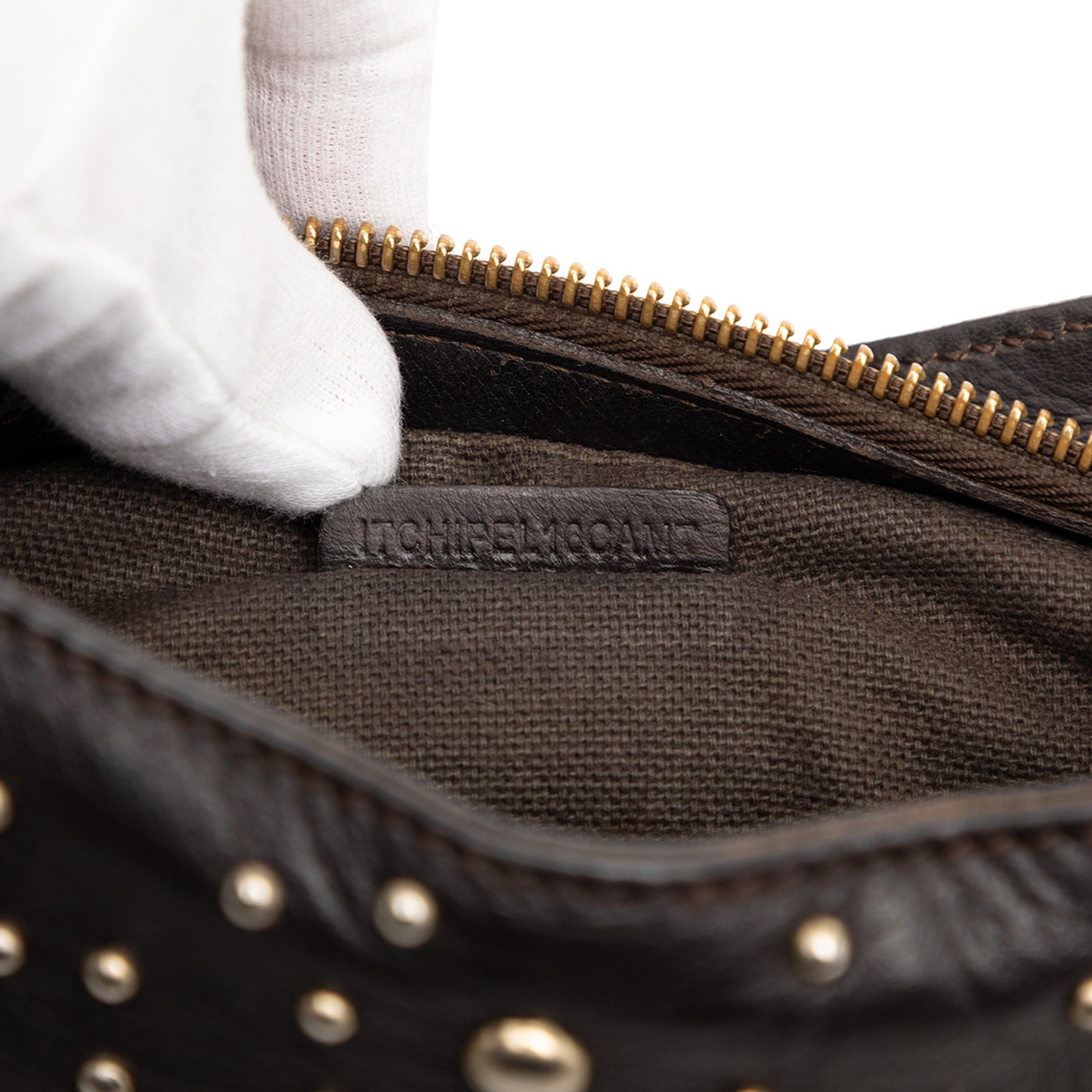 Burberry Studded Calfskin Cadet Satchel Size ONE SIZE - 6 Thumbnail