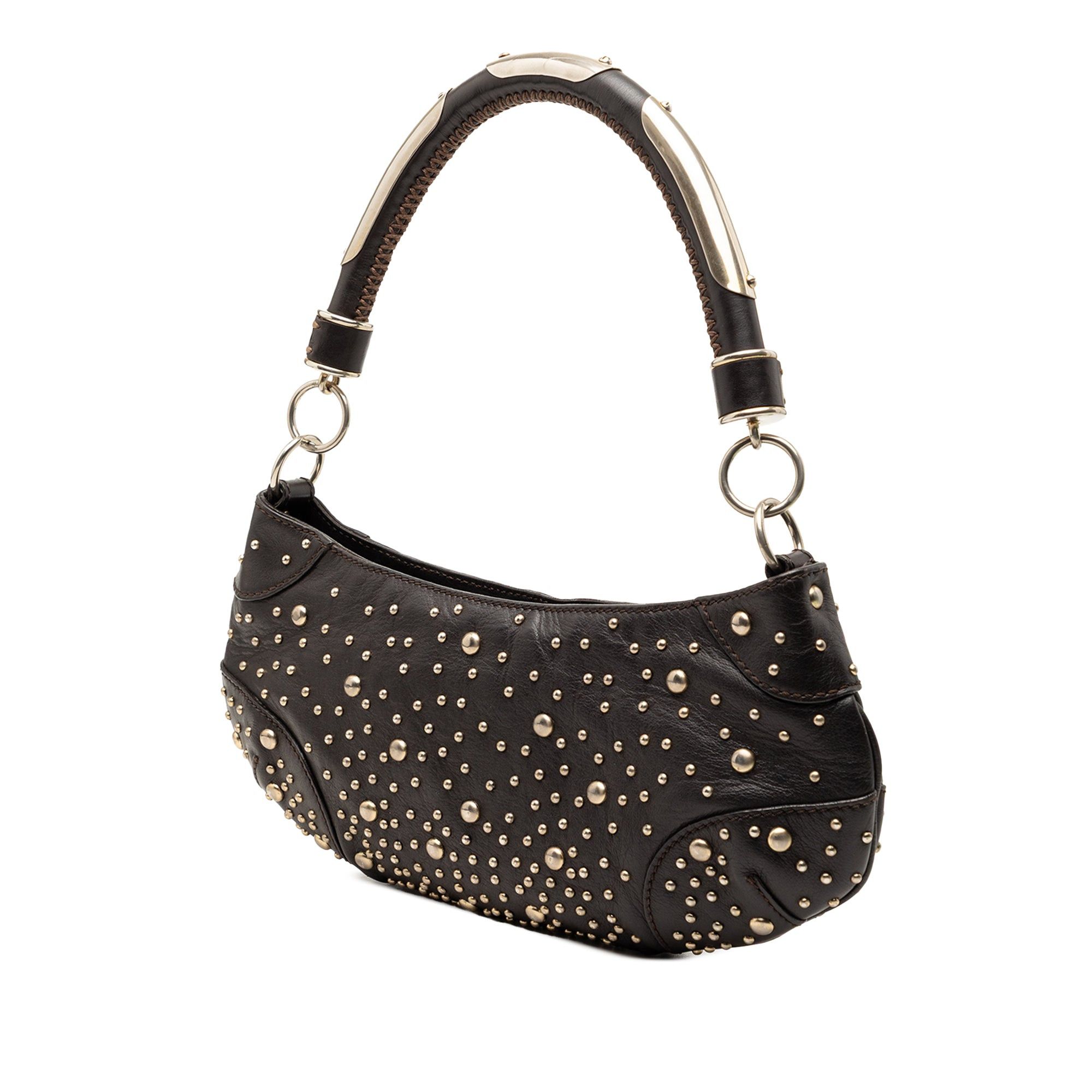 Burberry Studded Calfskin Cadet Satchel Size ONE SIZE - 2 Thumbnail
