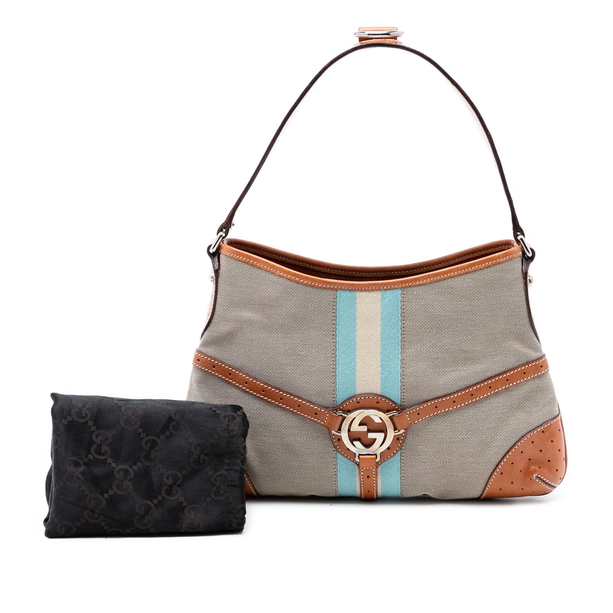 Gucci Canvas Web Reins Shoulder Bag Size ONE SIZE - 8 Thumbnail