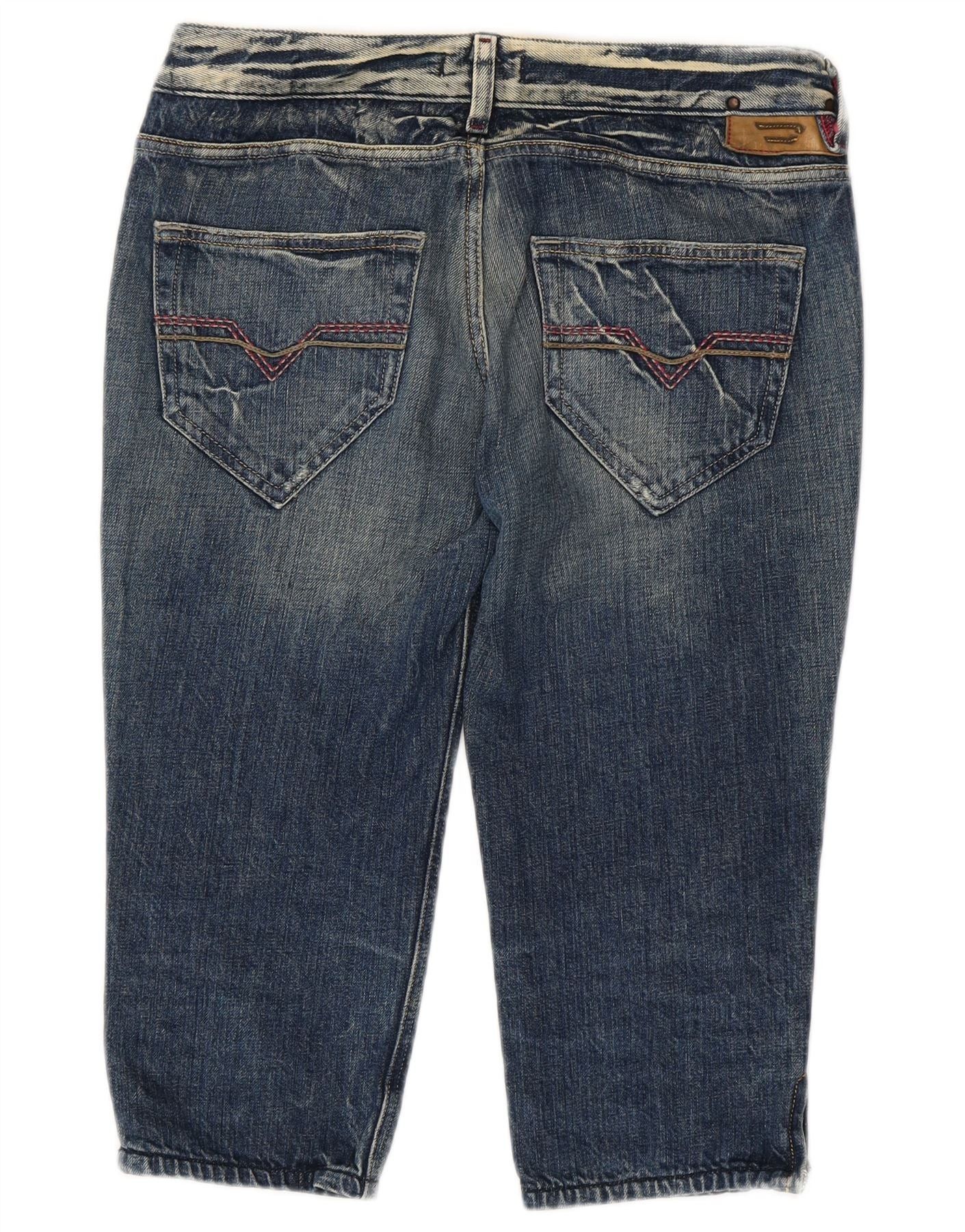 Diesel Mens Denim Bermuda Shorts W29 Medium Blue Cotton Size US 30 / EU 46 - 2 Thumbnail