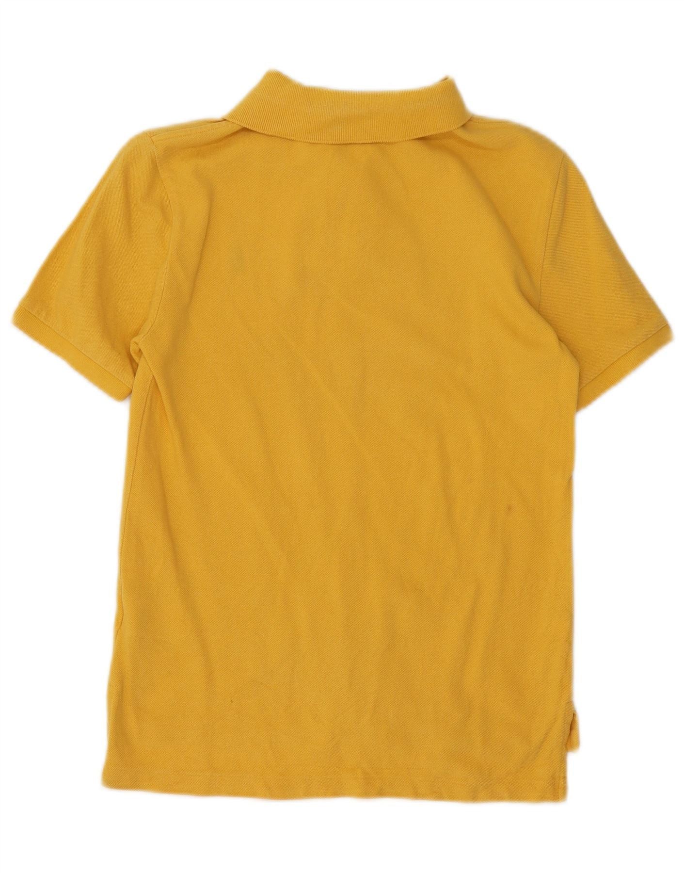 Polo Ralph Lauren Boys Polo Shirt 10-11 Years Medium Yellow Cotton Size XXS / US 00 / IT 34 - 2 Thumbnail