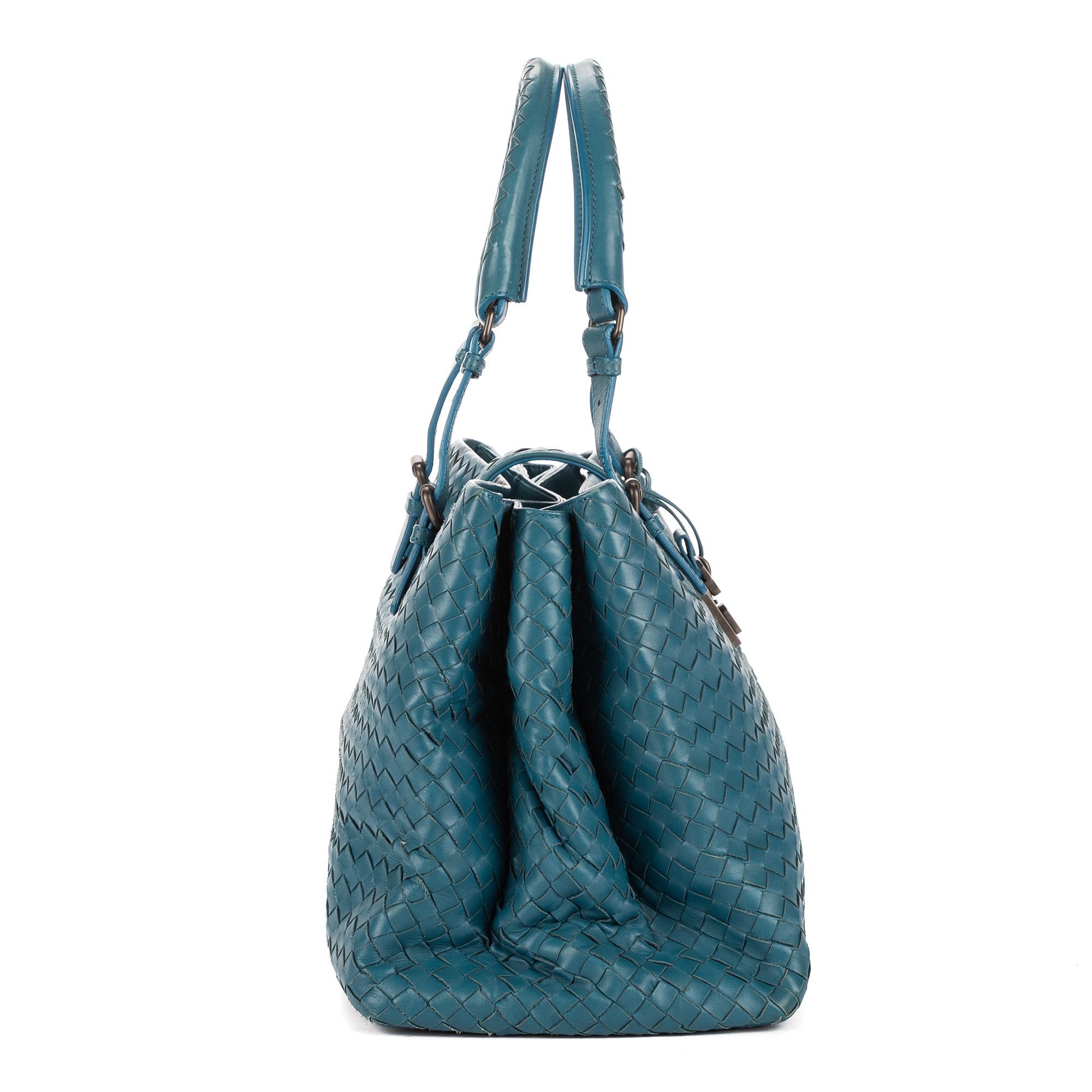 Bottega Veneta Intreciatto Roma Medium Size ONE SIZE - 4 Thumbnail