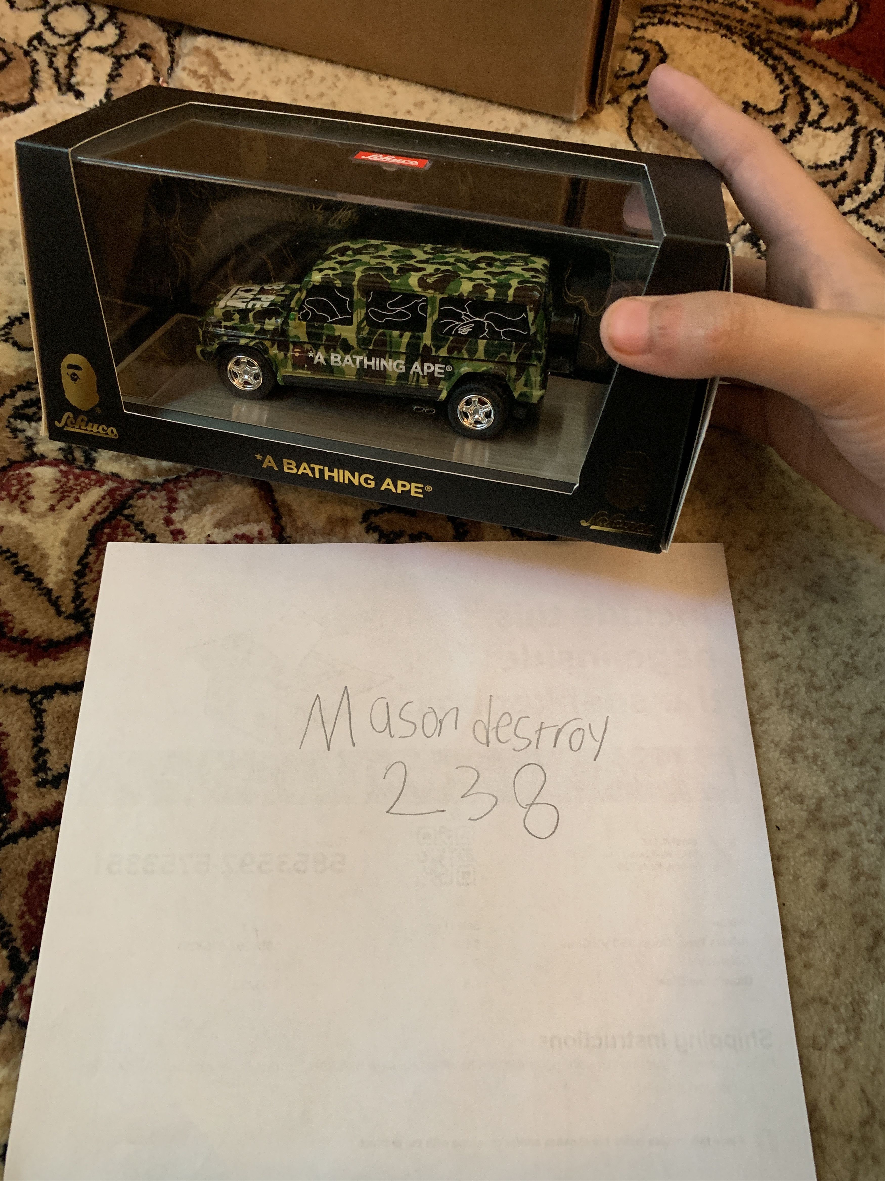 Bape × Mercedes Benz Bape schuco Mercedes Benz XXV Very limited  