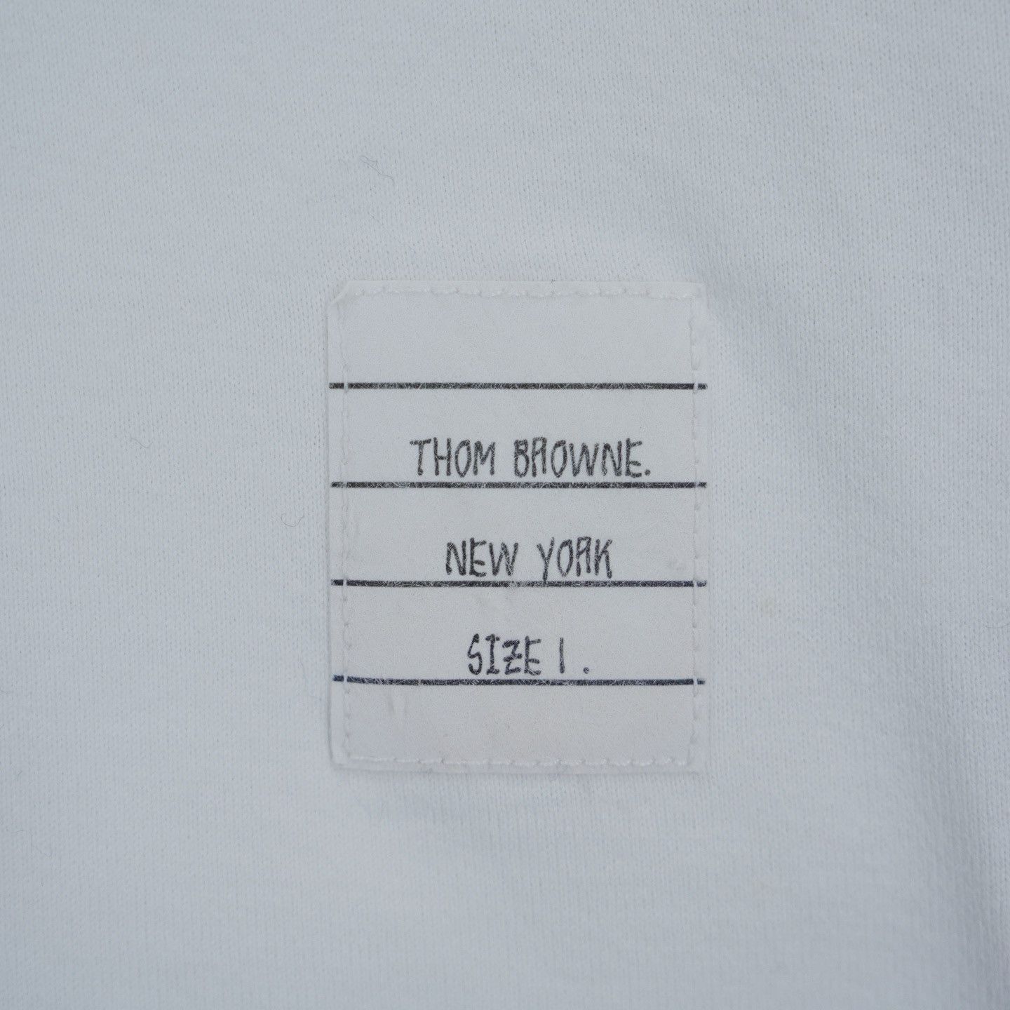 Thom Browne Thom Browne Embroidered Trim T-Shirt Size 1 Size US S / EU 44-46 / 1 - 5 Thumbnail