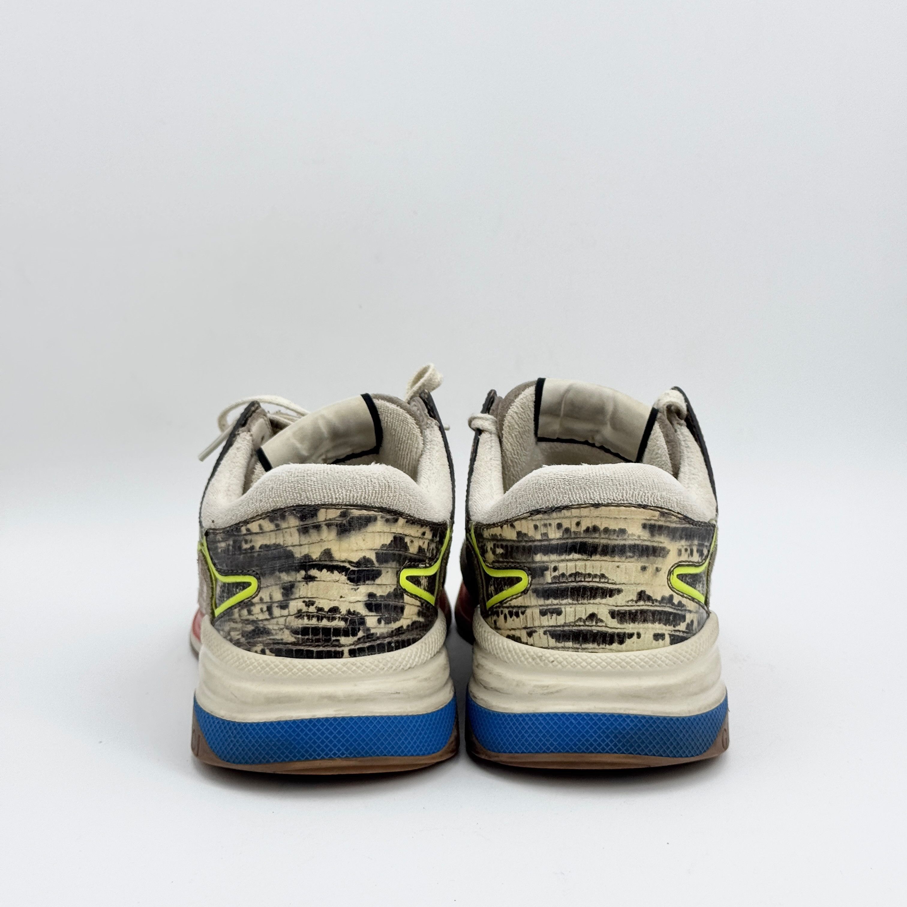 Gucci Gucci Multi-Color Logo Patch Sneakers US 9 Size US 9 / EU 42 - 5 Thumbnail