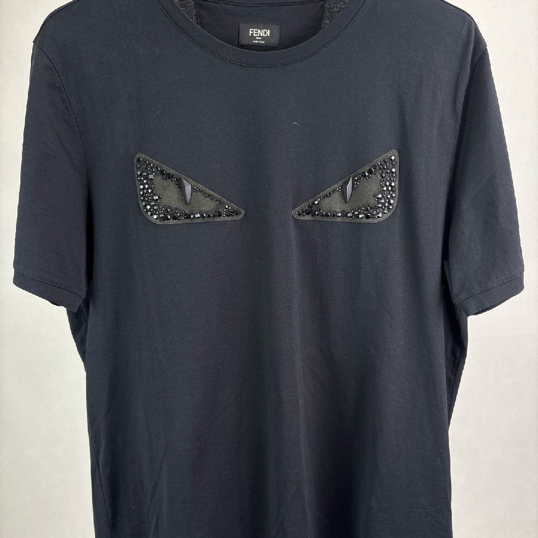 Fendi Fendi Bag Bugs Monster Eyes T-Shirt XXL Size US XXL / EU 58 / 5 - 2 Thumbnail