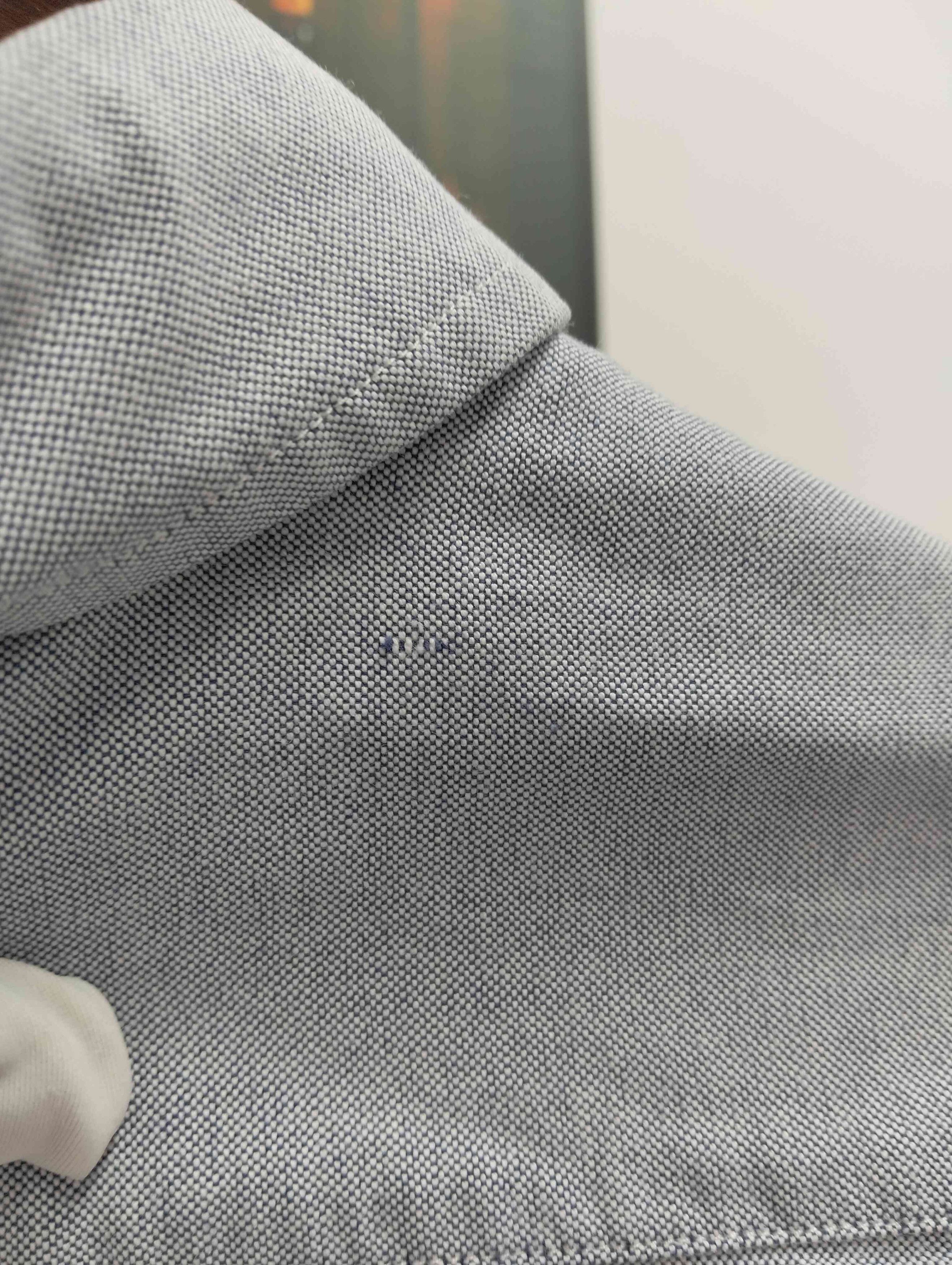Thom Browne Thom Browne Blue Oxford Button Down Shirt Size 2 Size US M / EU 48-50 / 2 - 10 Thumbnail