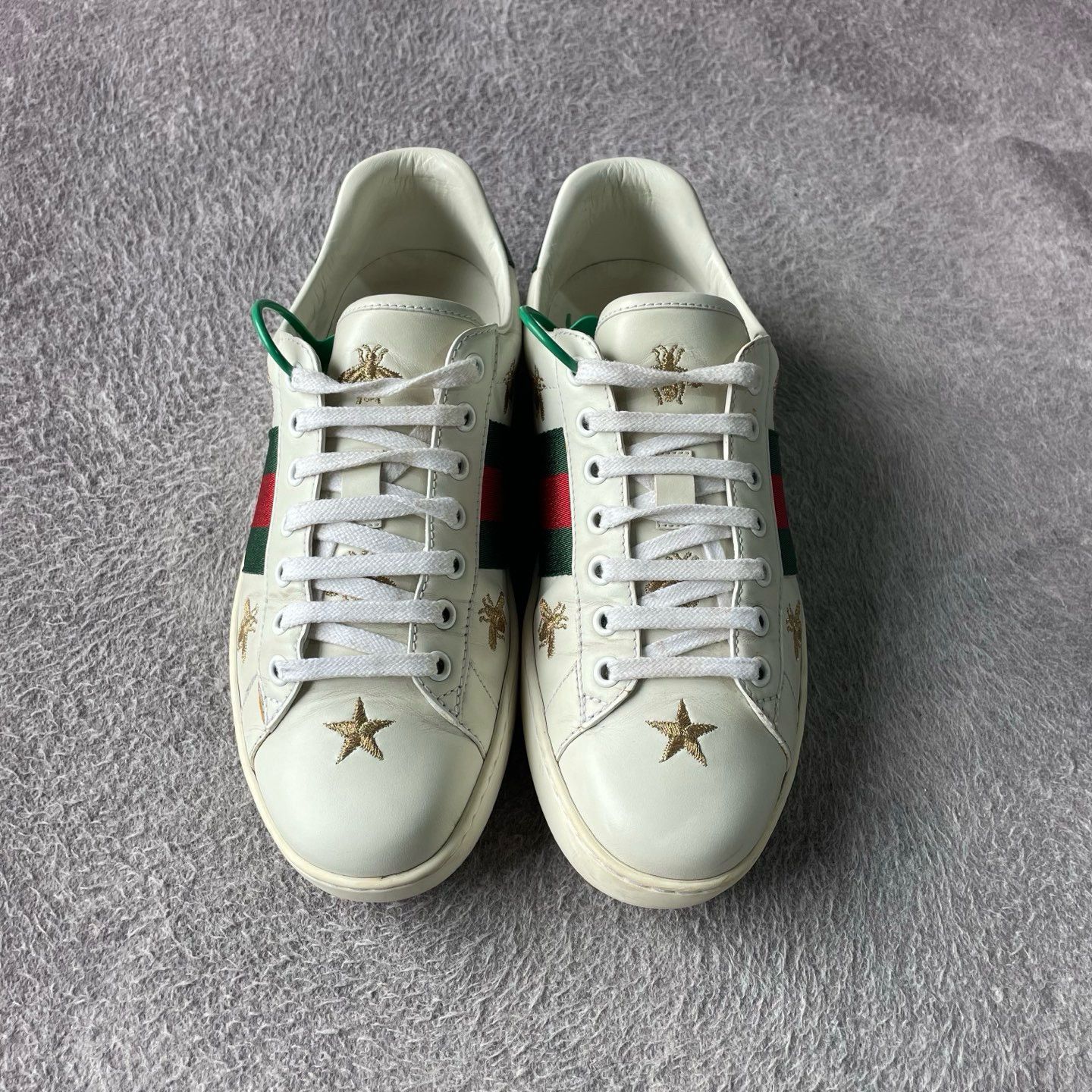 Gucci Gucci Bee and Star Ace Sneakers US 7.5 Size US 7.5 / EU 40-41 - 3 Thumbnail