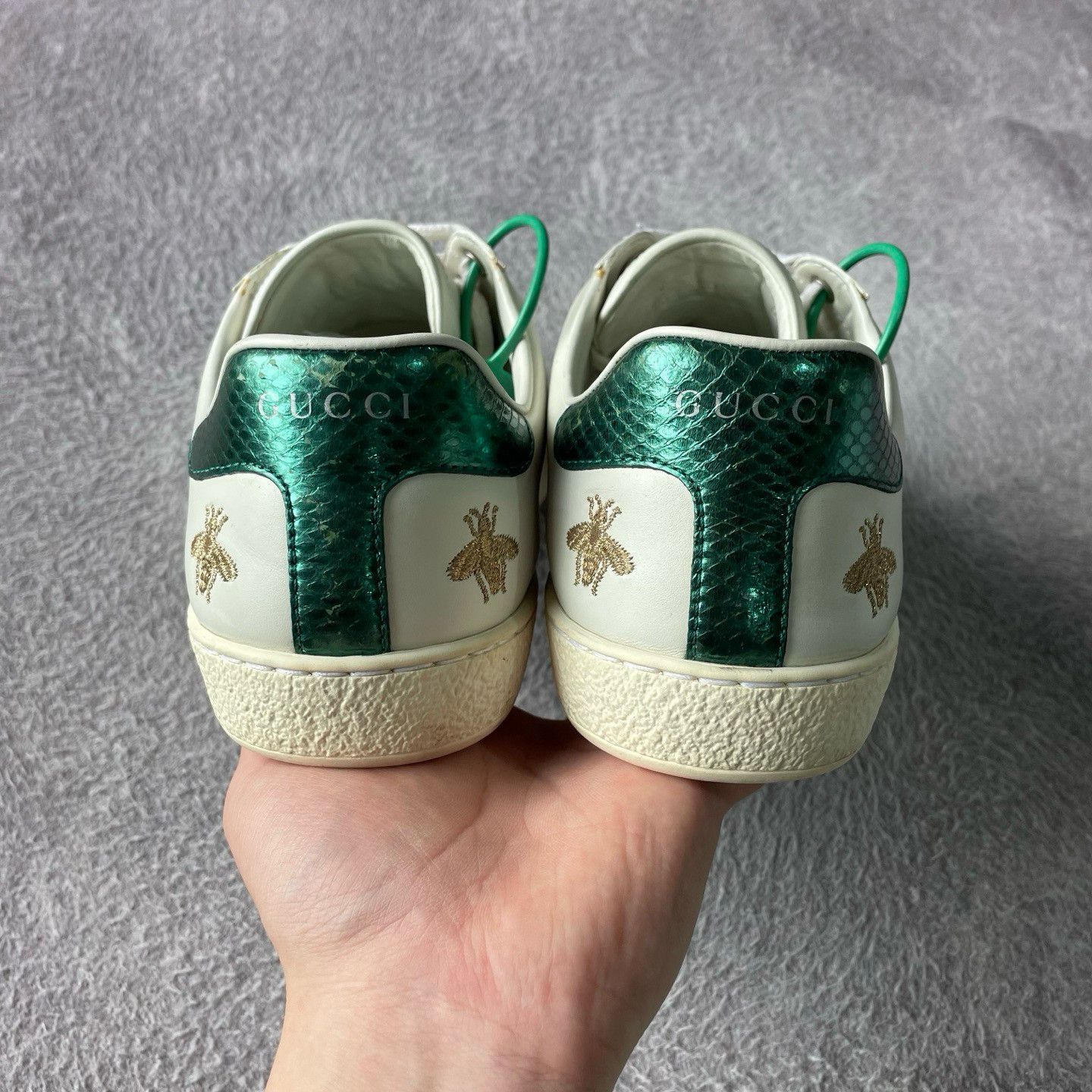 Gucci Gucci Bee and Star Ace Sneakers US 7.5 Size US 7.5 / EU 40-41 - 4 Thumbnail