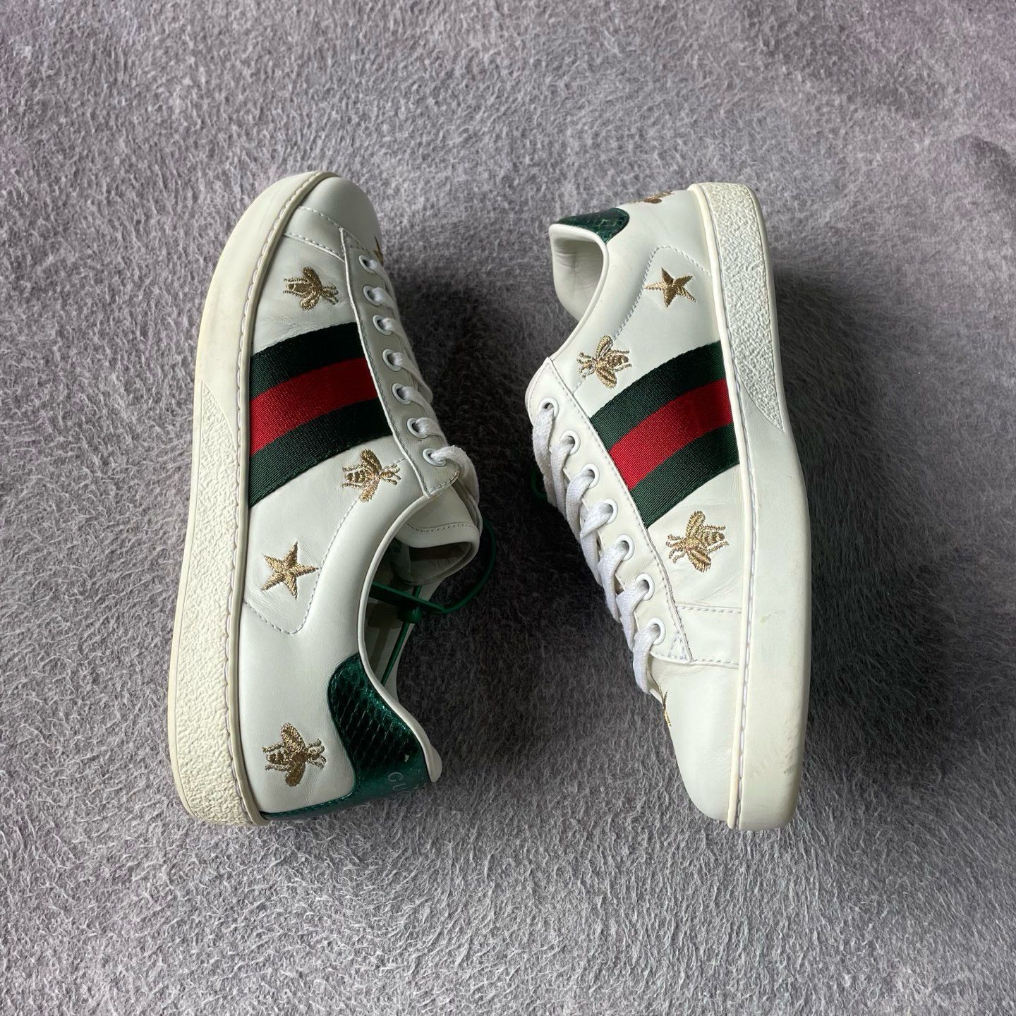 Gucci Gucci Bee and Star Ace Sneakers US 7.5 Size US 7.5 / EU 40-41 - 7 Thumbnail