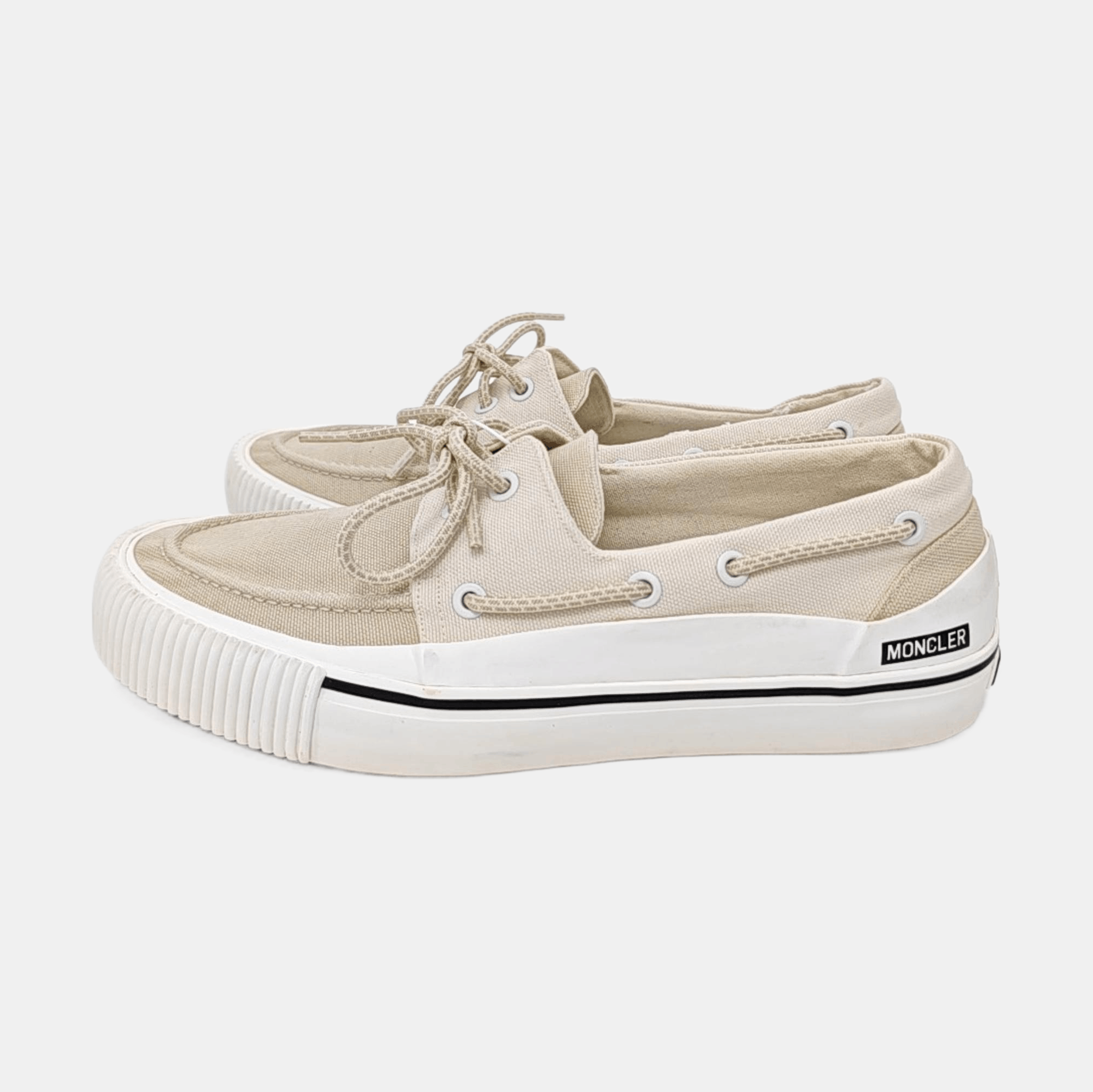 Moncler Moncler Coated Canvas Deck Sneakers EU 42 Size US 9 / EU 42 - 7 Thumbnail