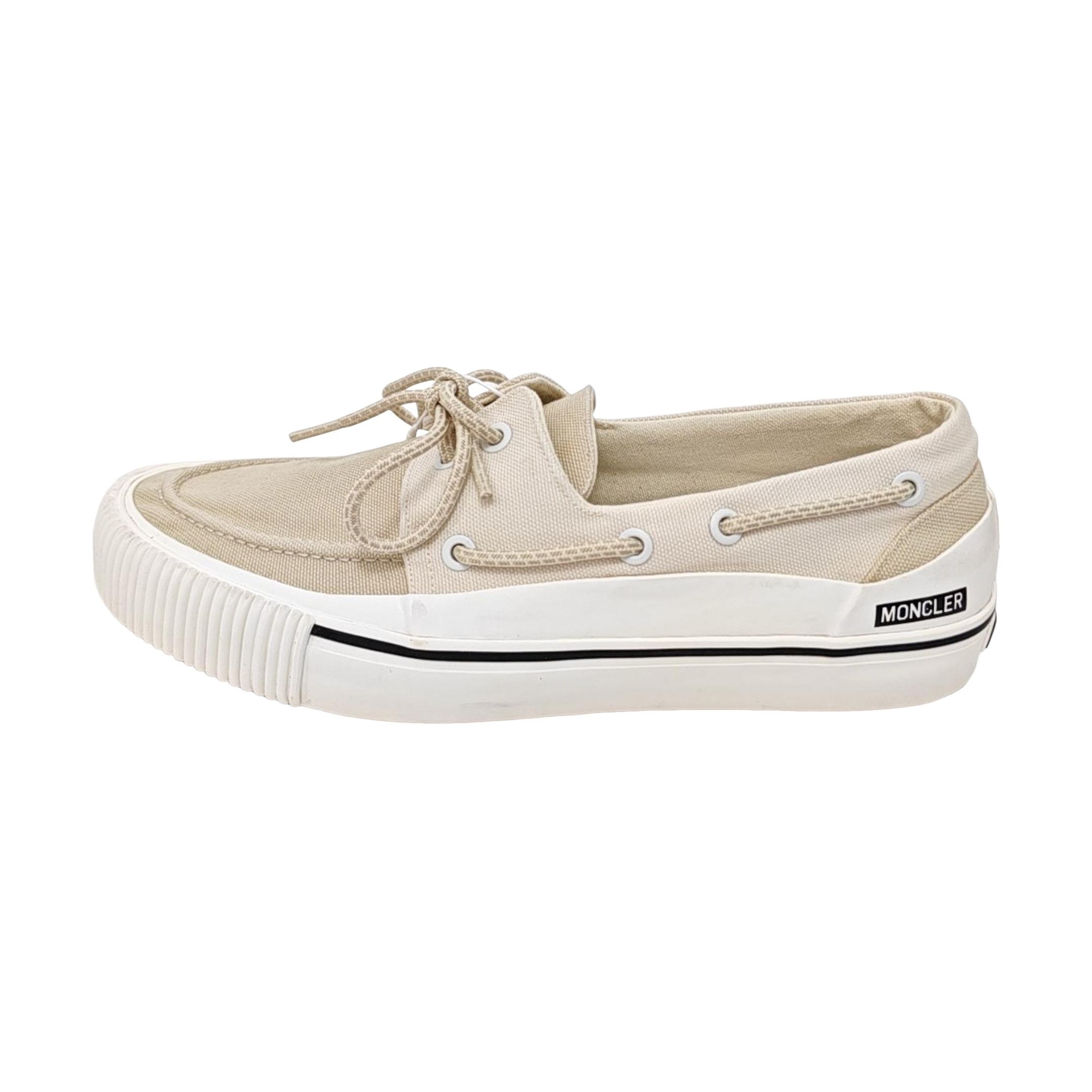 Moncler Moncler Coated Canvas Deck Sneakers EU 42 Size US 9 / EU 42 - 2 Thumbnail