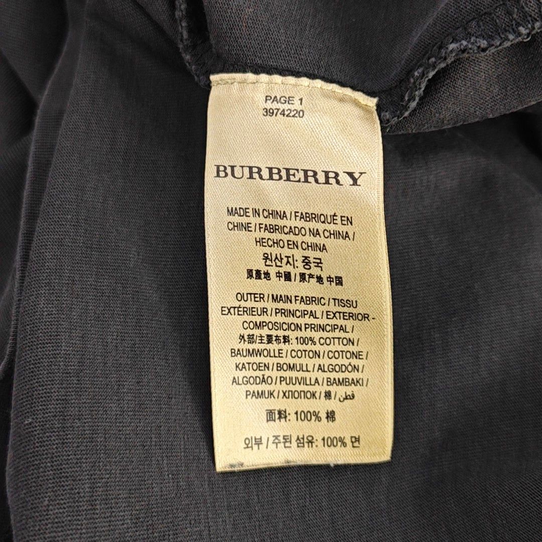Burberry Burberry Red Knight Logo Cotton Sweater L Size US L / EU 52-54 / 3 - 3 Thumbnail