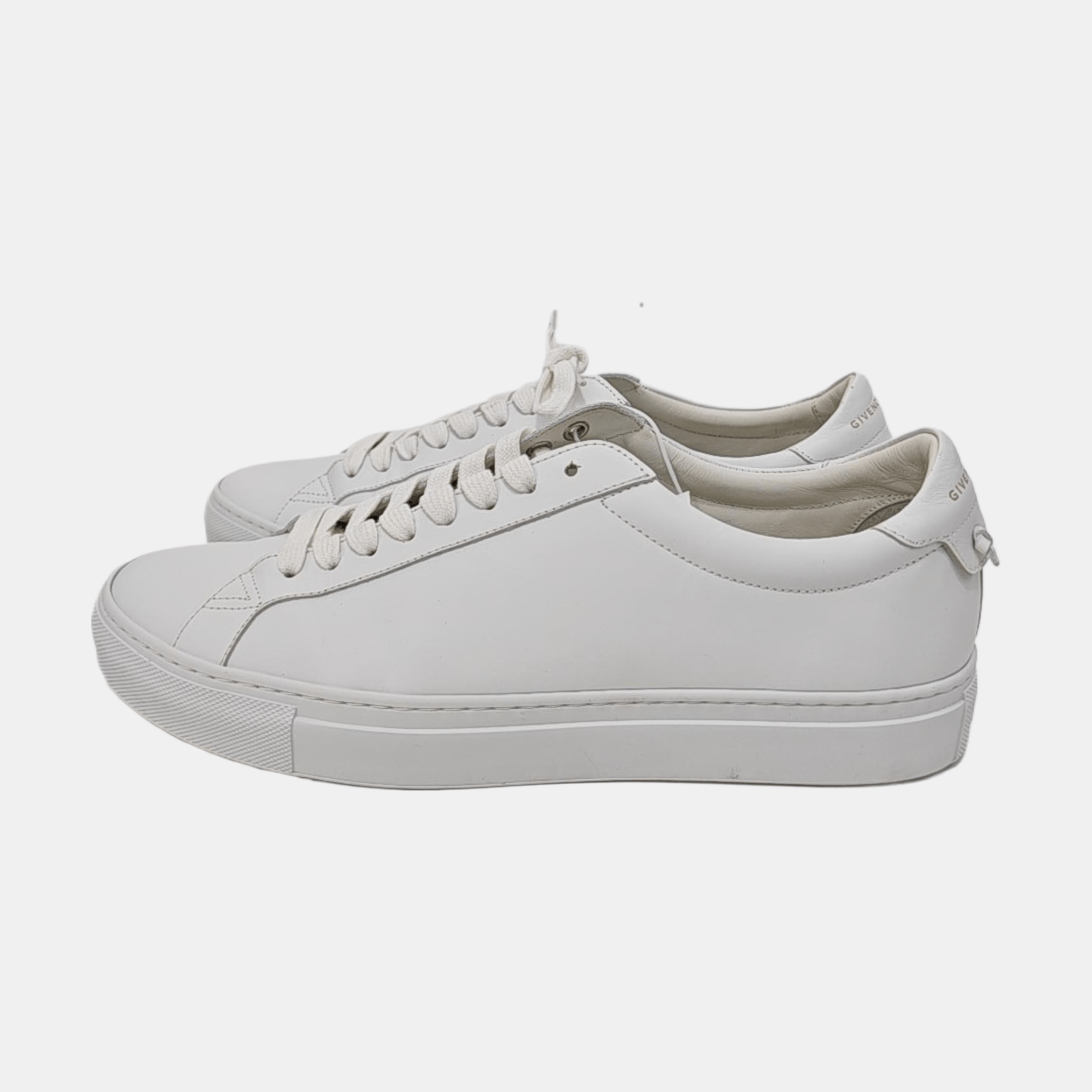 Givenchy Givenchy White Leather Urban Street Sneakers 42 Size US 9 / EU 42 - 6 Thumbnail