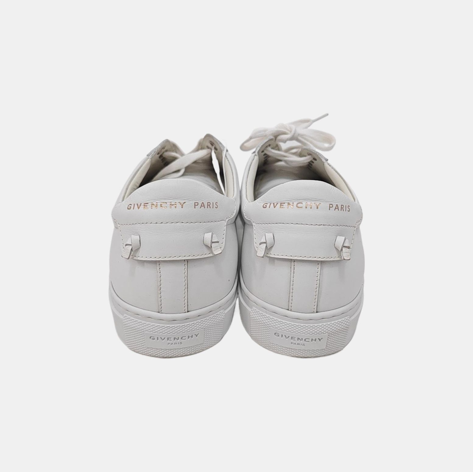 Givenchy Givenchy White Leather Urban Street Sneakers 42 Size US 9 / EU 42 - 4 Thumbnail