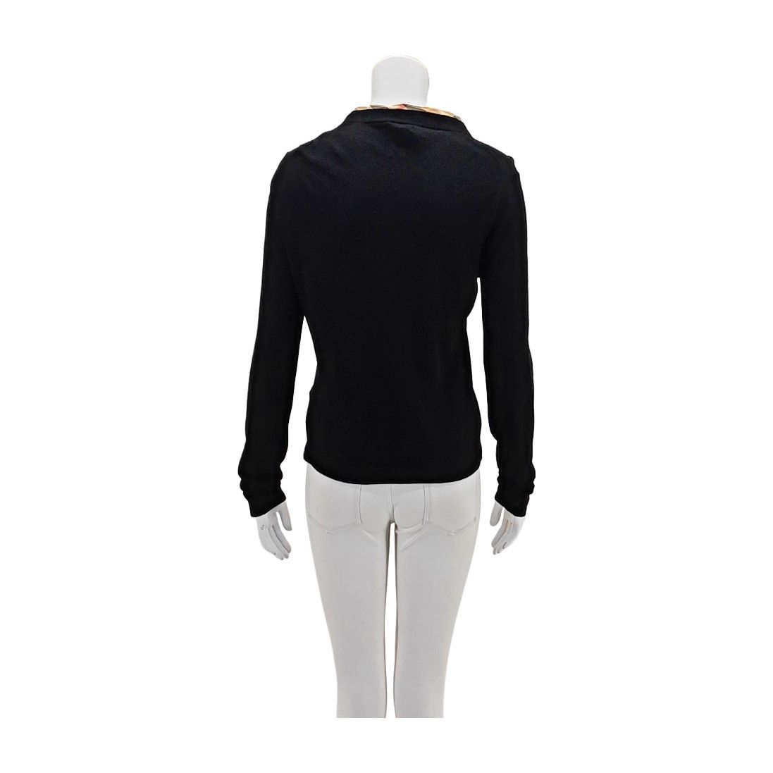 Burberry Burberry Brit Black Wool Cardigan L Size L / US 10 / IT 46 - 2 Thumbnail
