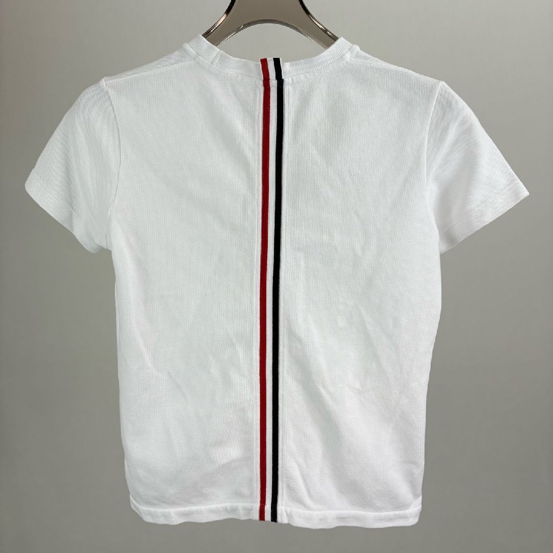 Thom Browne Thom Browne Tricolor Stripe Pique T-Shirt 40 Size US XXS / EU 40 - 3 Thumbnail