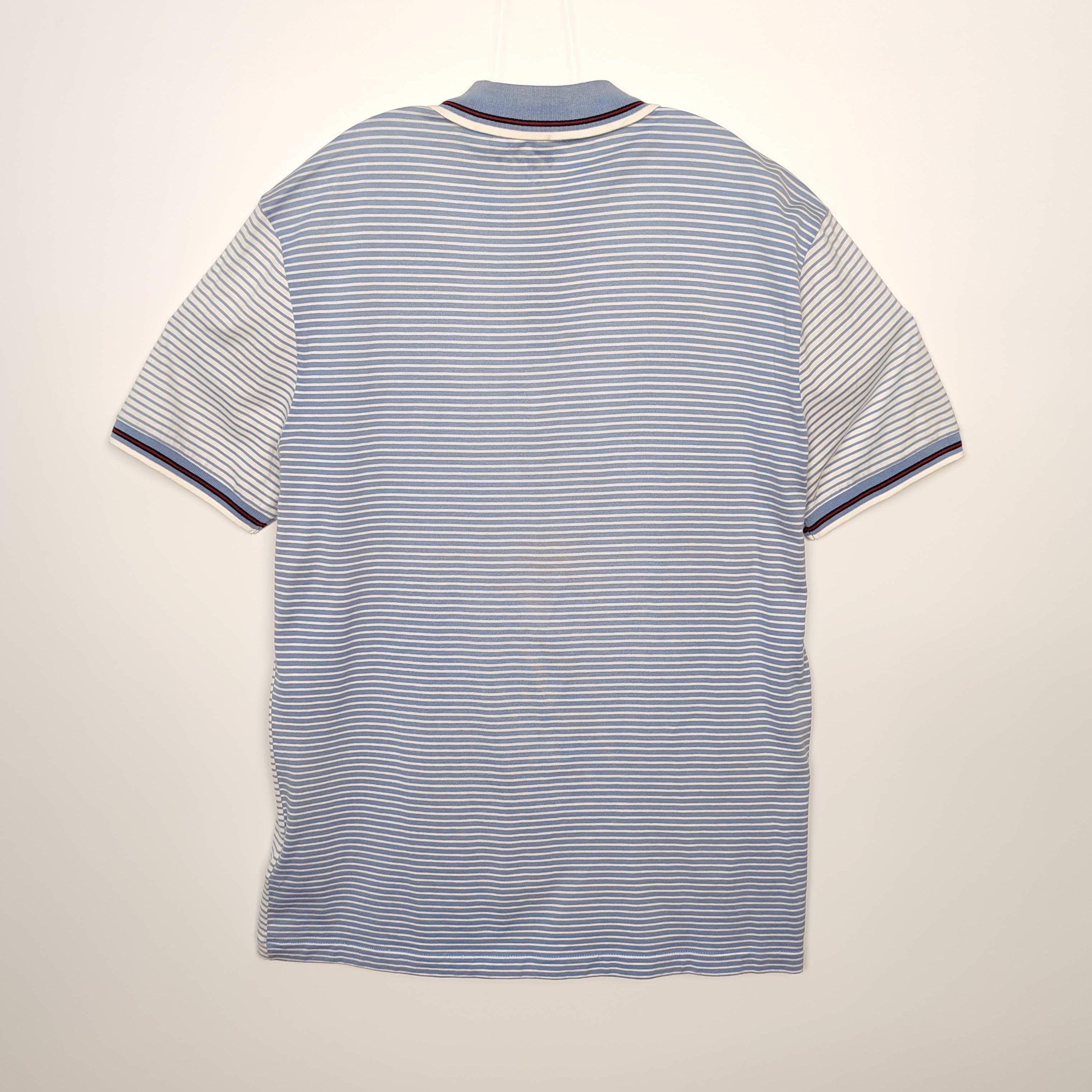 Gucci Gucci Striped Cotton Polo Shirt XL Size US XL / EU 56 / 4 - 3 Thumbnail