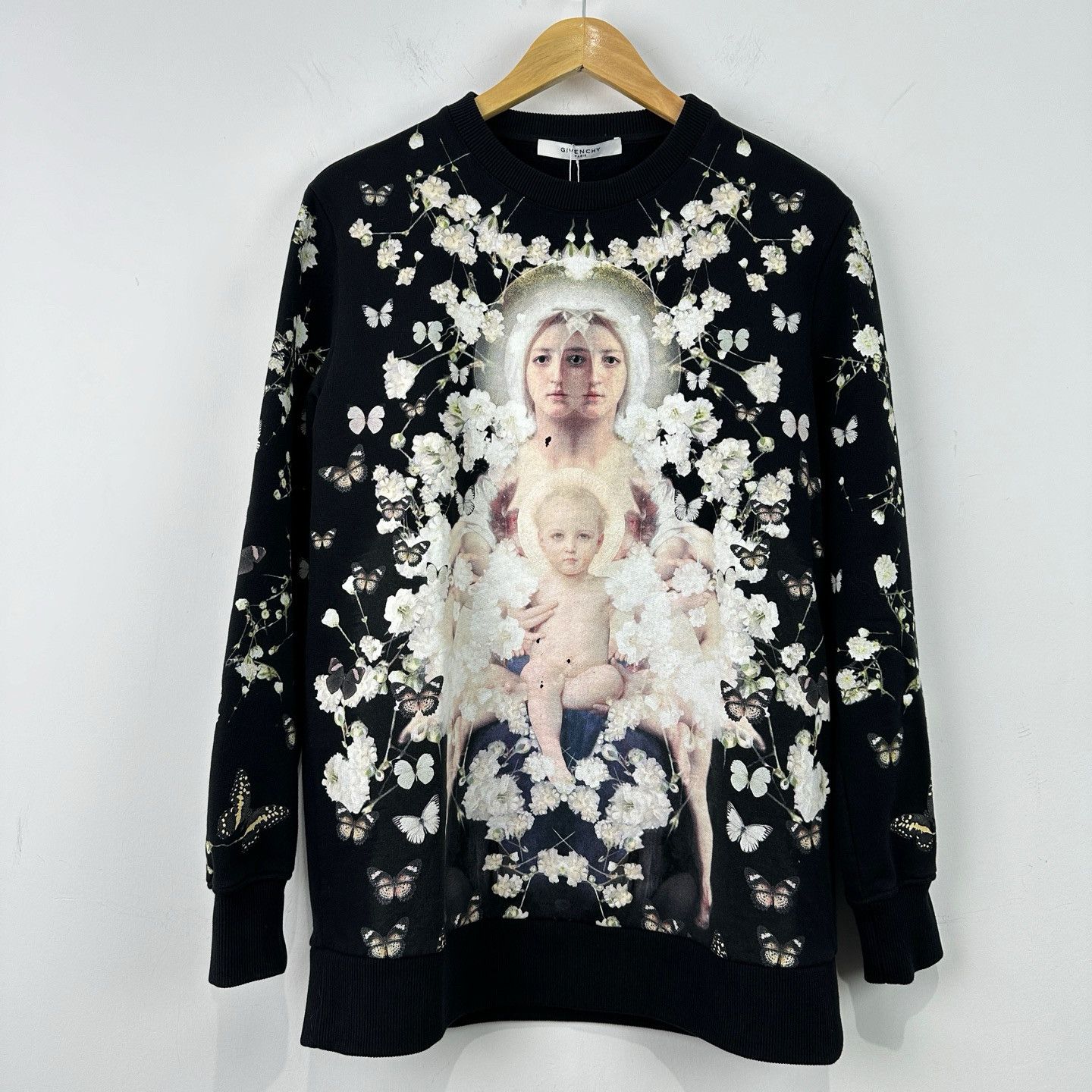 Givenchy Givenchy Madonna Floral Print Sweatshirt Size S Size US S / EU 44-46 / 1 - 2 Thumbnail