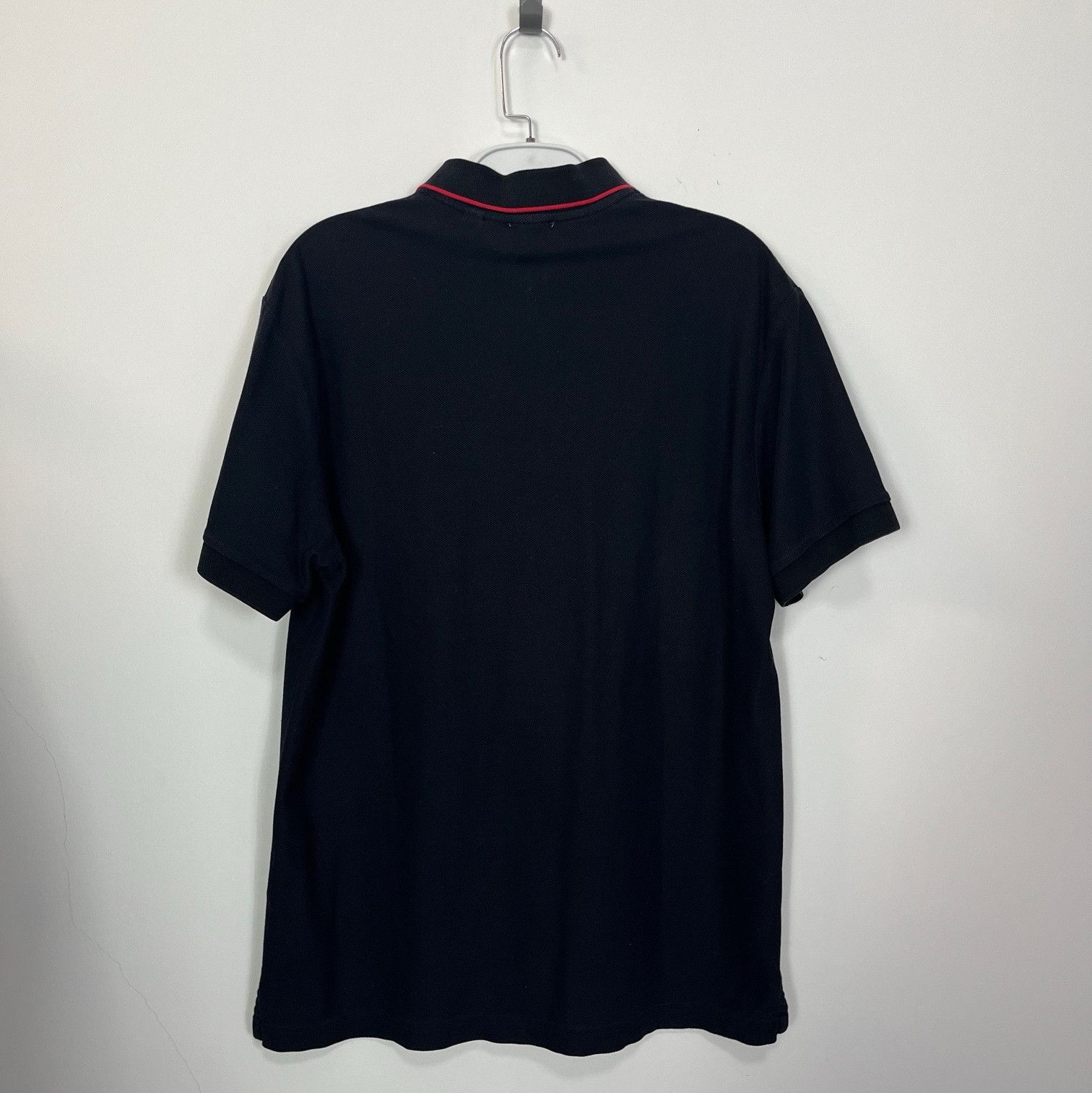 Burberry Burberry Red Trim Monogram Polo Size M Size US M / EU 48-50 / 2 - 3 Thumbnail