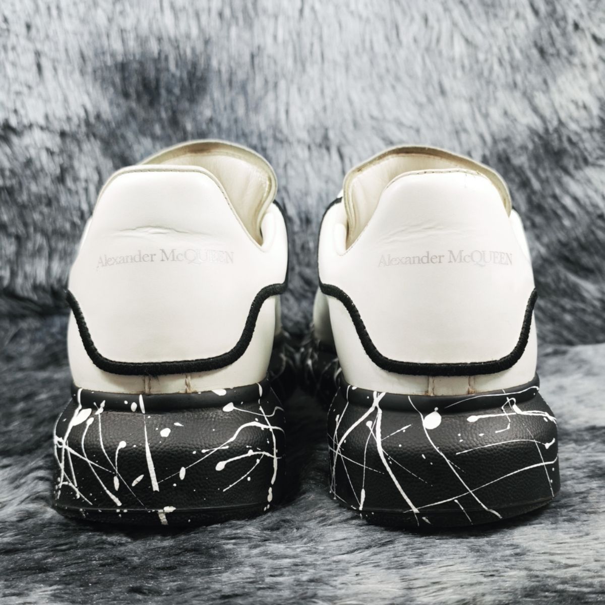 Alexander McQueen Alexander McQueen Paint Splatter Oversized Sneakers US 8 Size US 8 / EU 41 - 4 Thumbnail