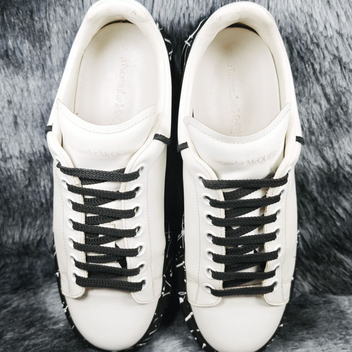 Alexander McQueen Alexander McQueen Paint Splatter Oversized Sneakers US 8 Size US 8 / EU 41 - 8 Thumbnail